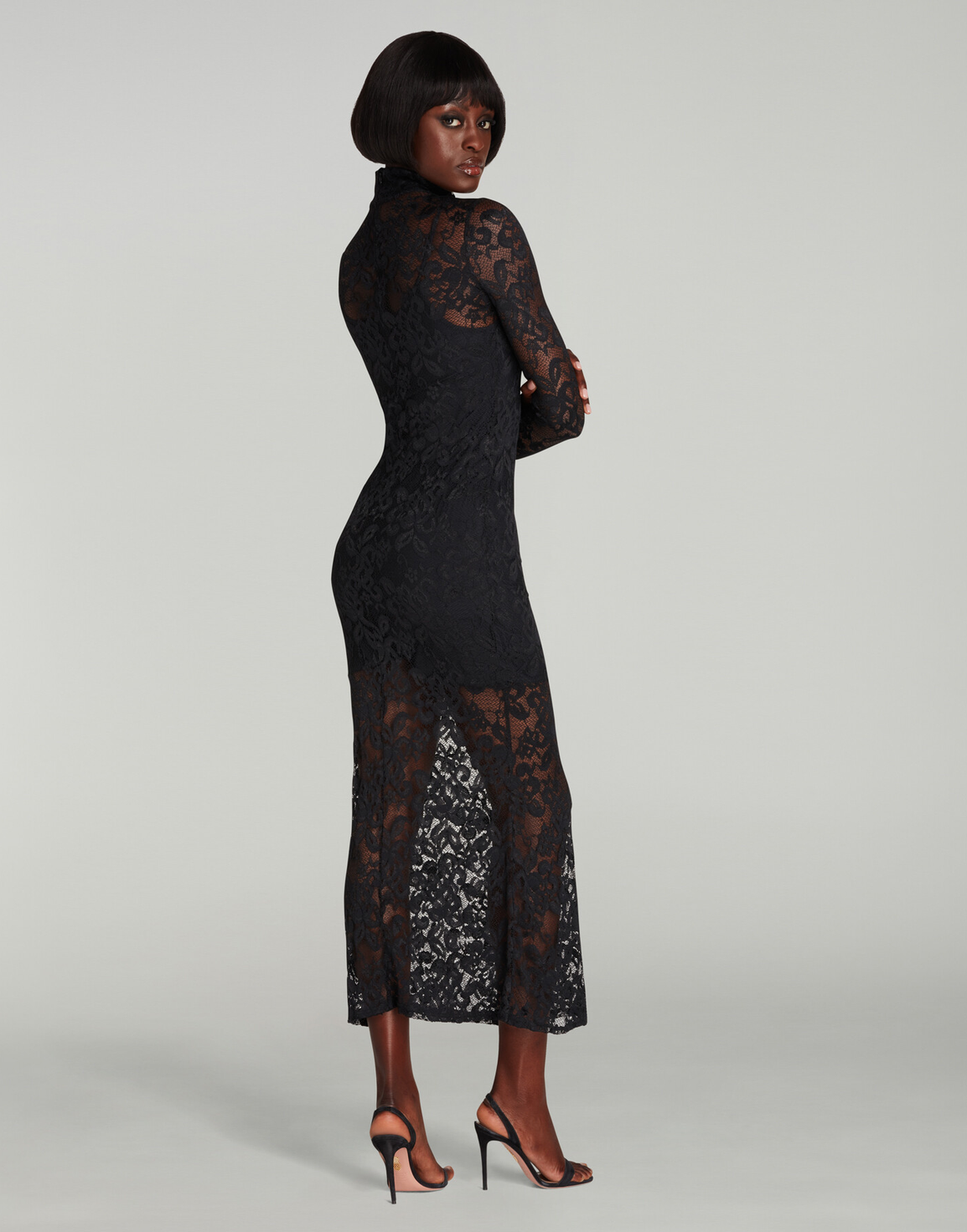 Helenia Maxi Dress Black | Agent Provocateur
