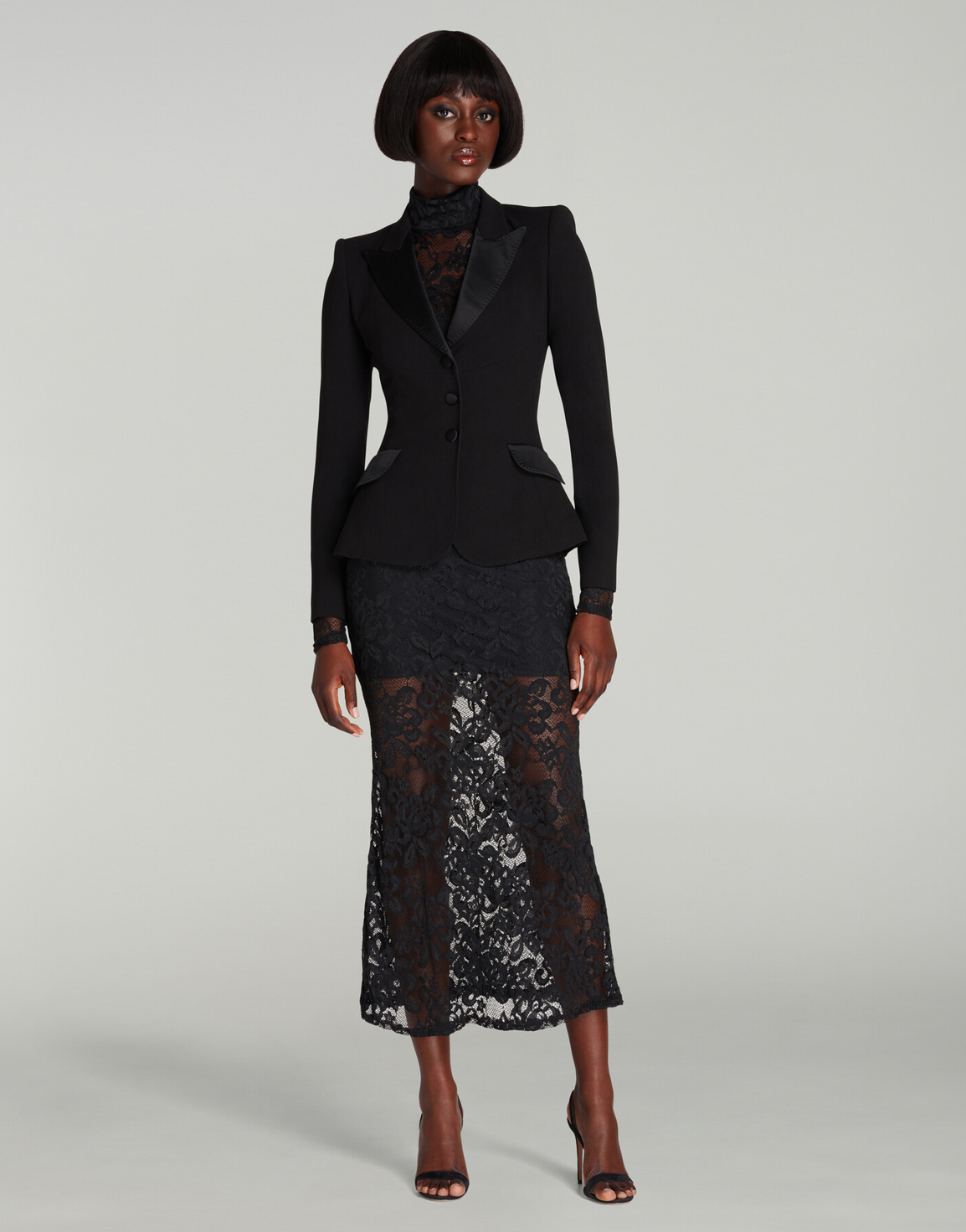 Helenia Maxi Dress Black | Agent Provocateur