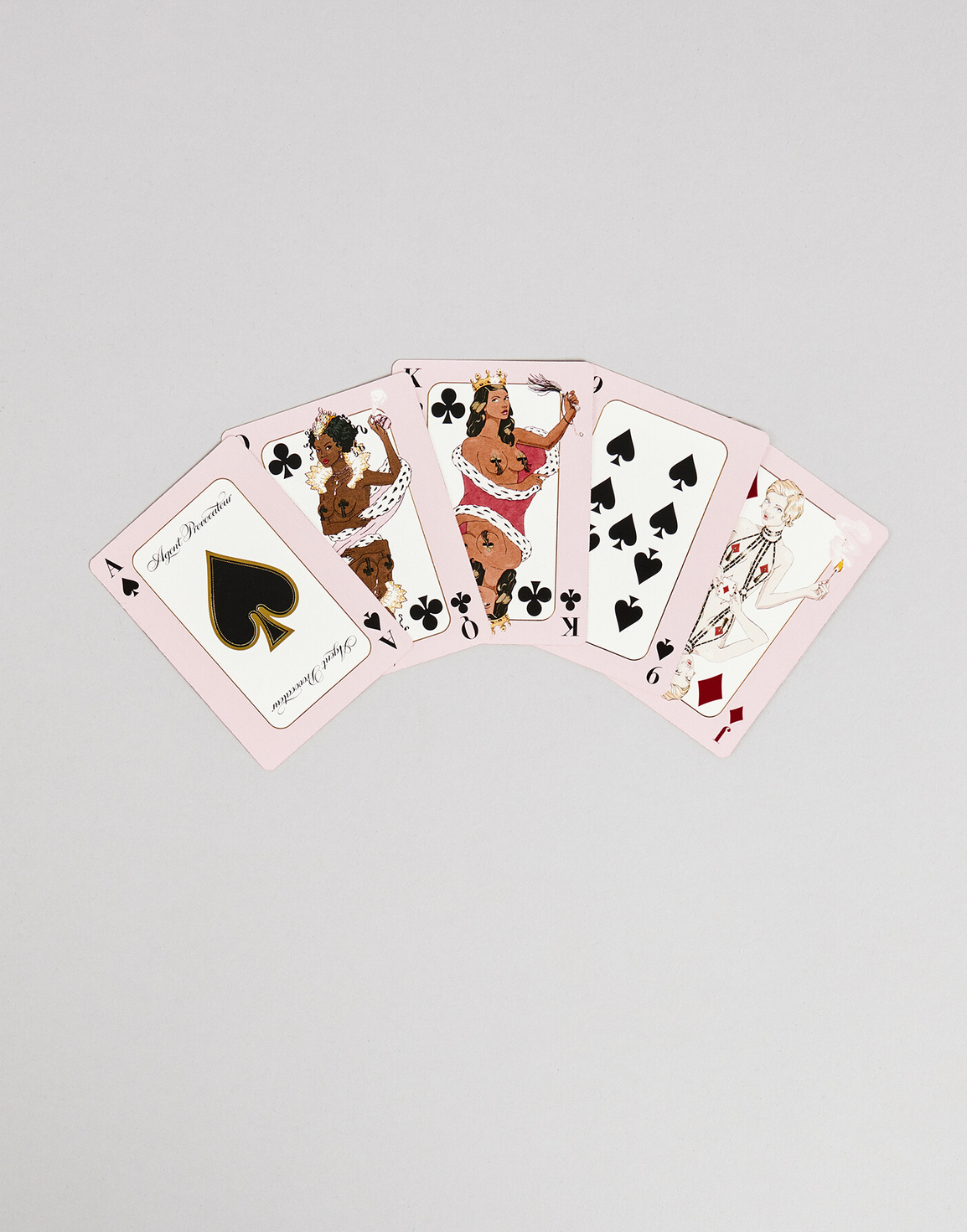 Cards Playing Cards Pink/Black | Agent Provocateur