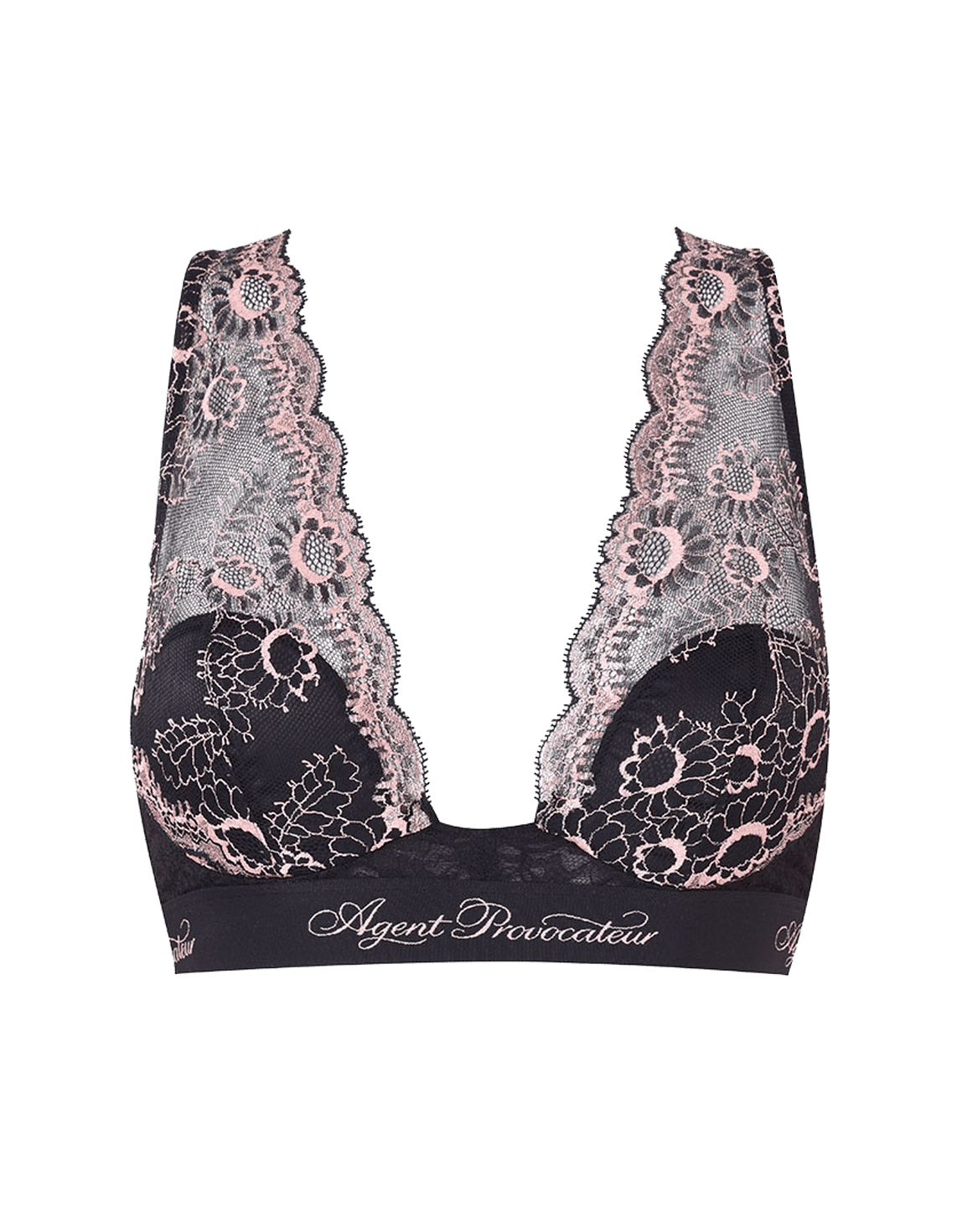 Aston High Apex Underwired Bra Black | Agent Provocateur