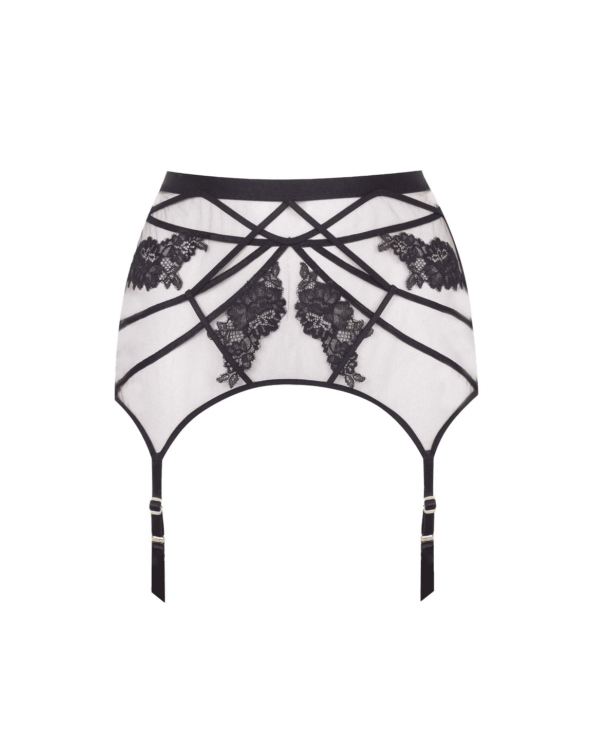 Demelza Suspender Black | Agent Provocateur