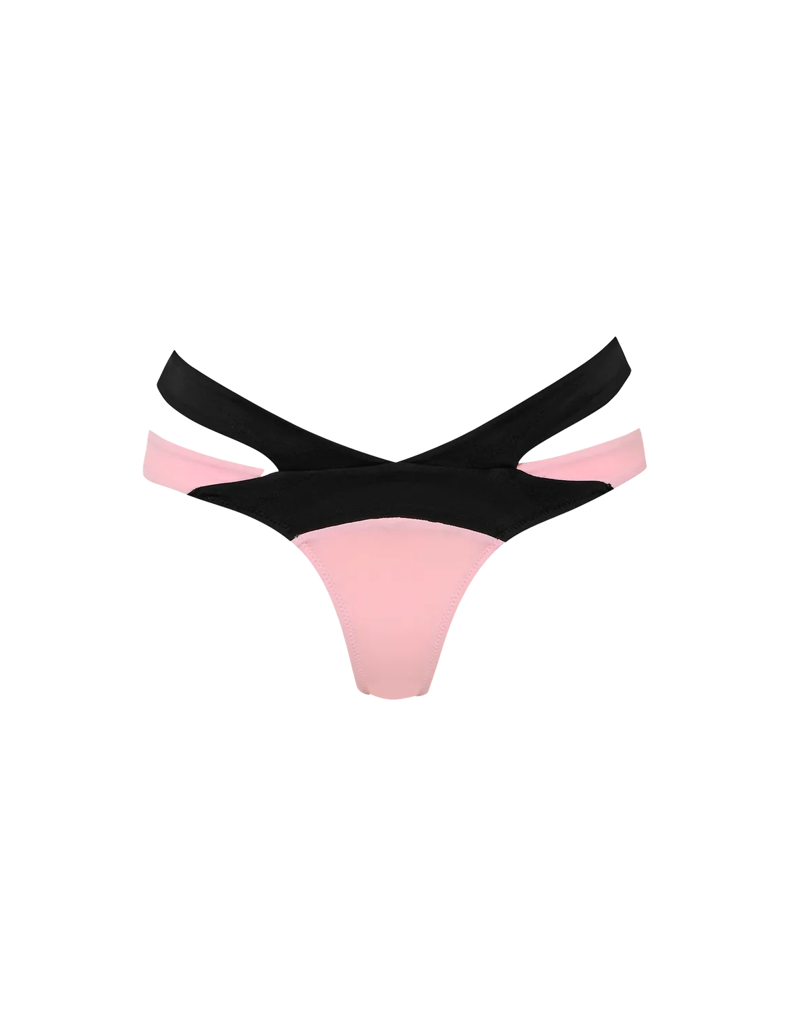 Mazzy Bikini Bottom Black/Pink | Agent Provocateur