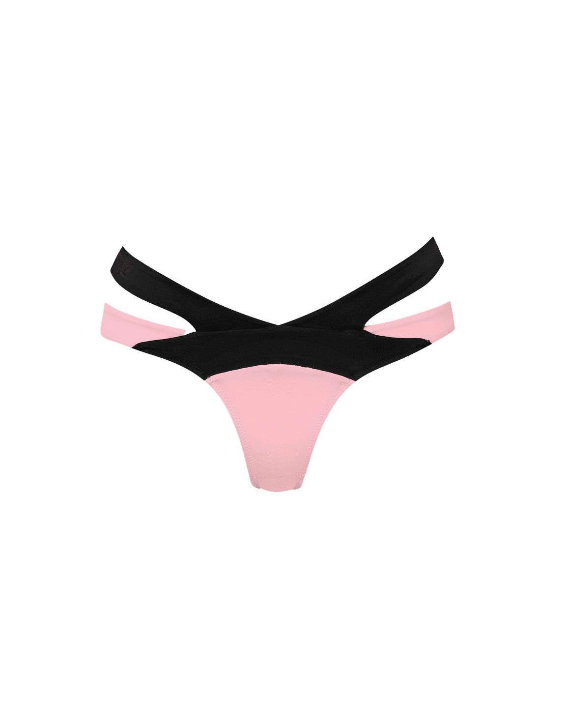 Mazzy Bikini Bottom Black/Pink | Agent Provocateur