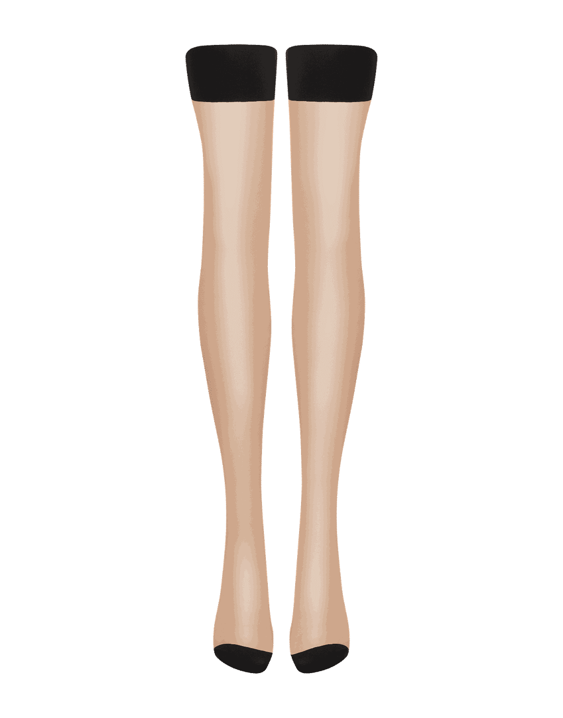 Lynx Stockings Pale Pink/Black | Agent Provocateur
