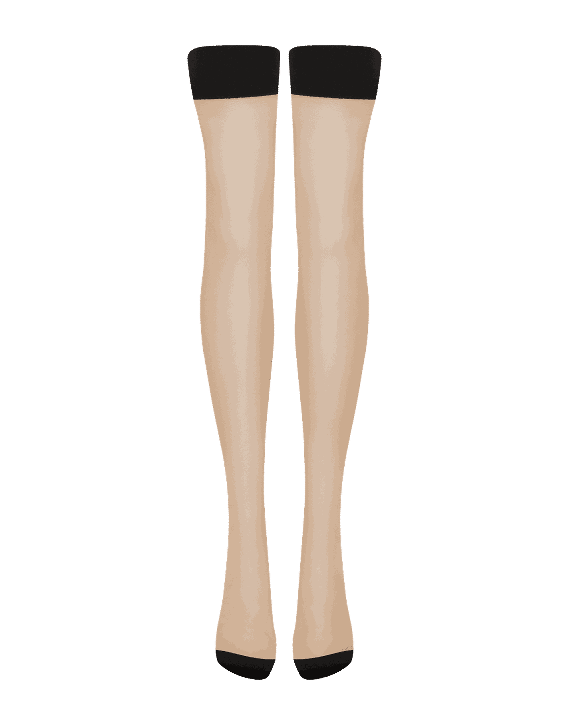 Astra Stockings Pale Pink/Black | Agent Provocateur