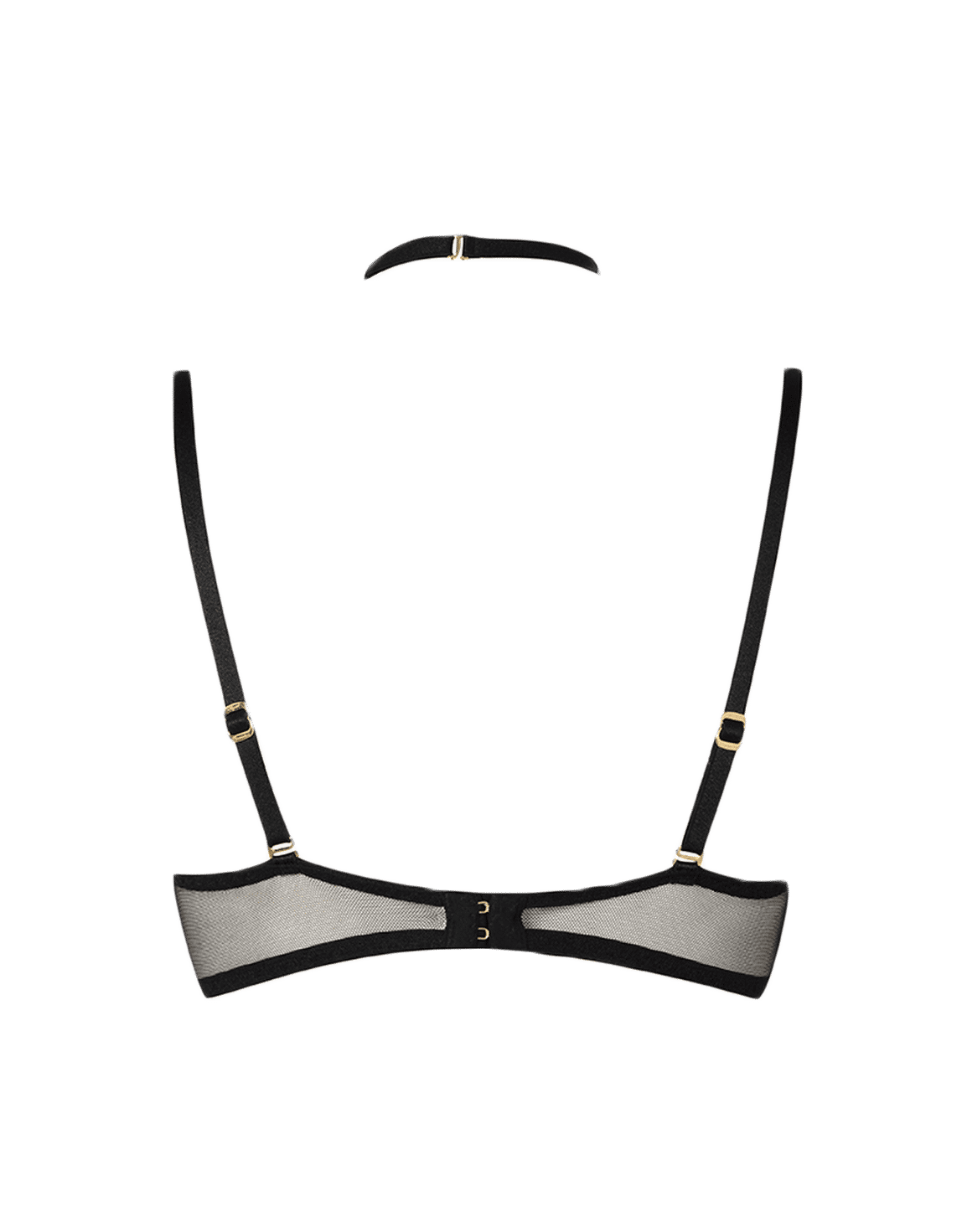 Kendall High Neck Bra Black | Agent Provocateur