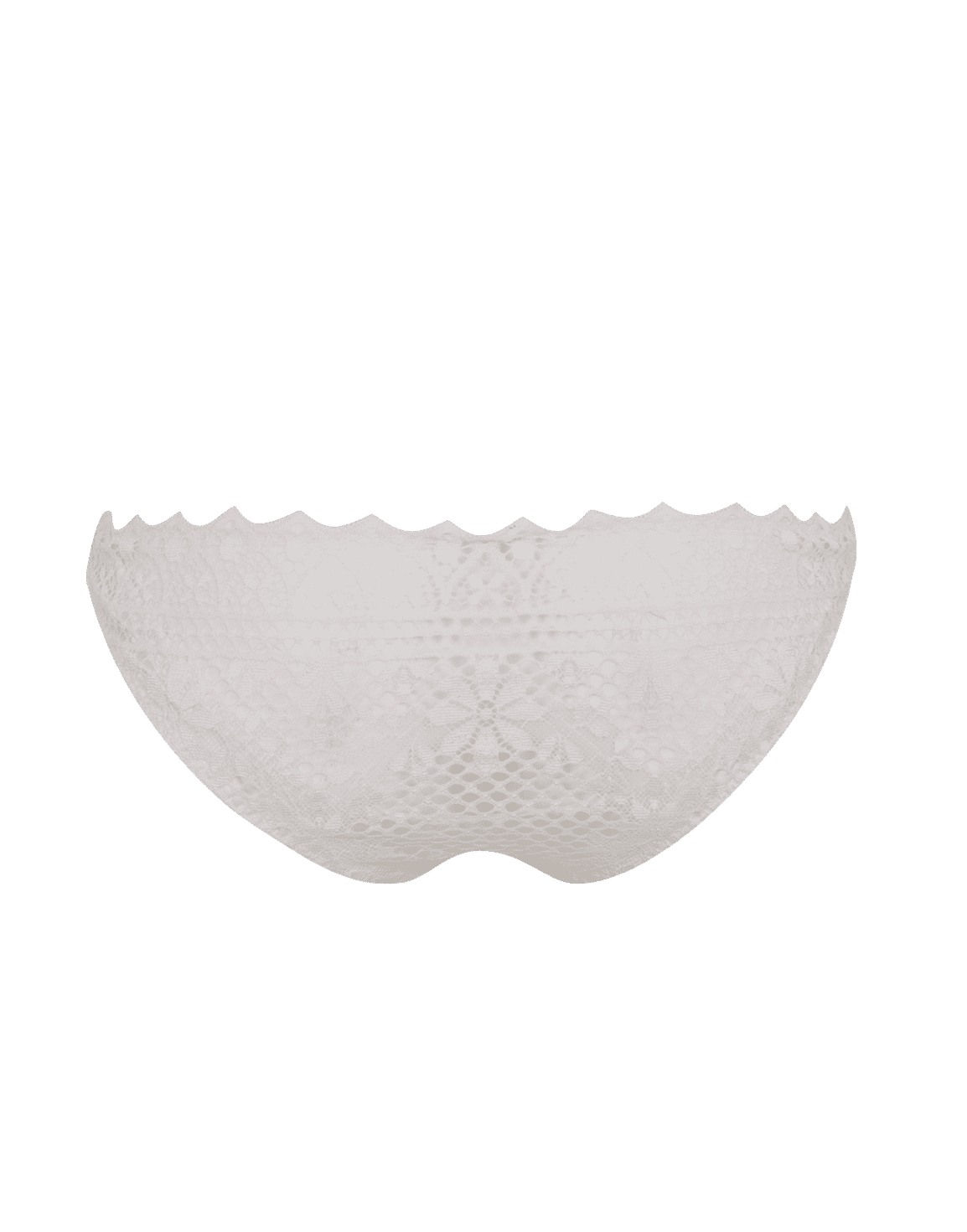 Stone High Waisted Brief White | Agent Provocateur