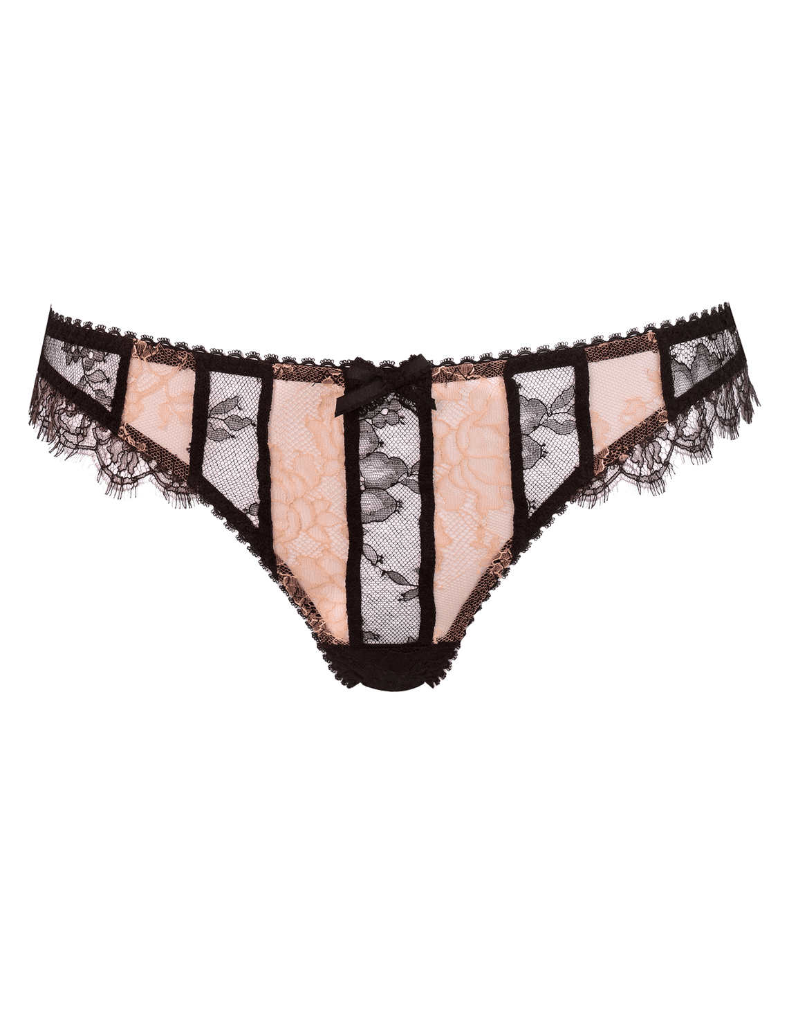Saffi Full Brief Black/Nude | Agent Provocateur