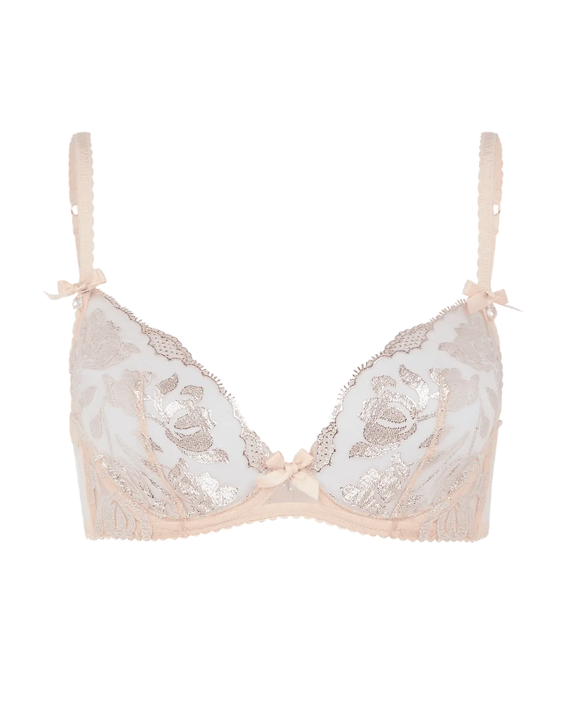 Sparkle Plunge Underwired Bra