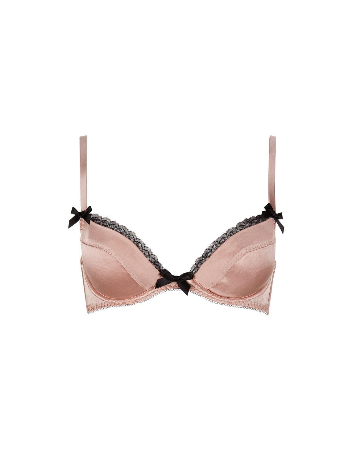 Felinda Padded Plunge Underwired Bra Nude | Agent Provocateur