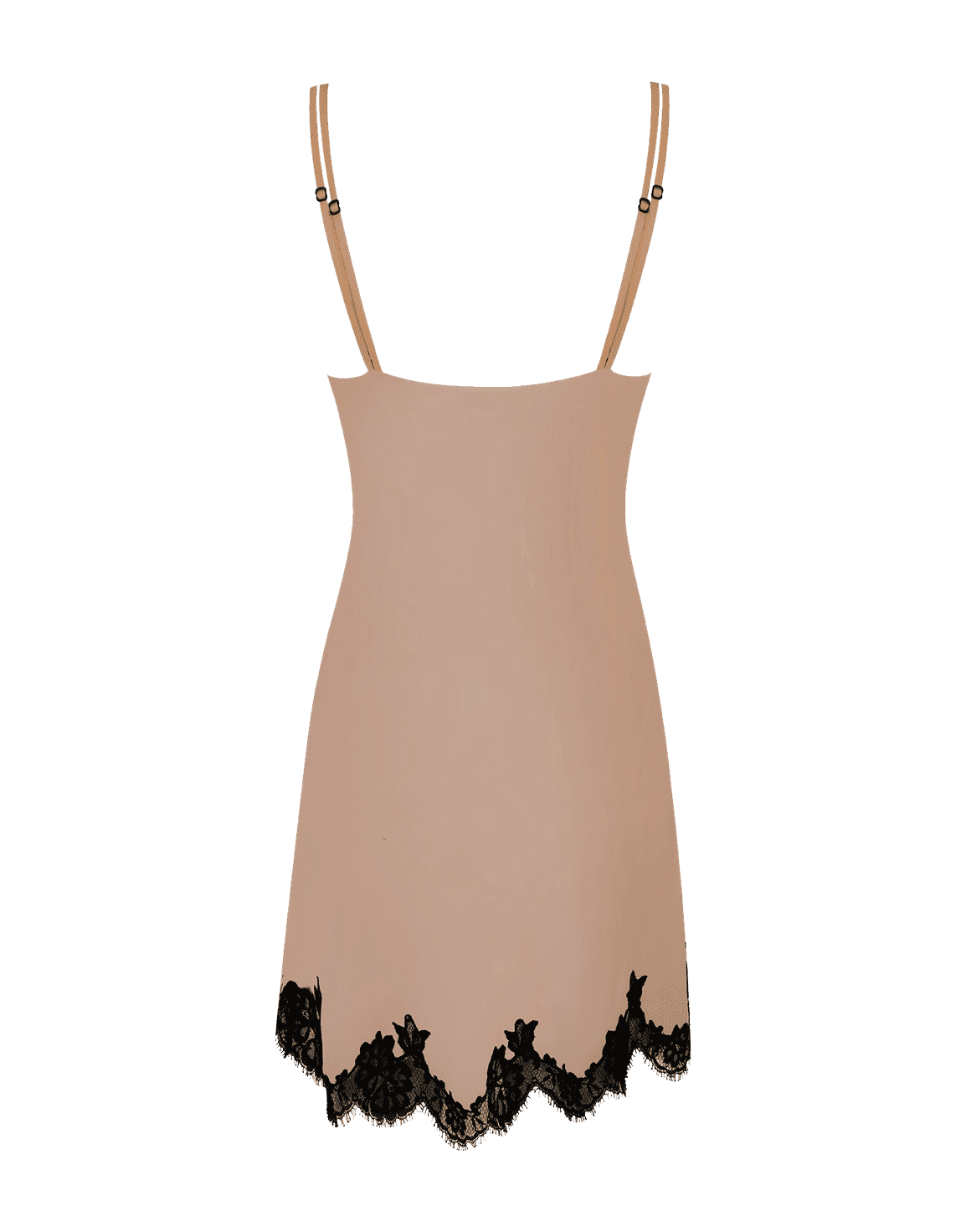 Gulia Short Slip Blush/Black | Agent Provocateur