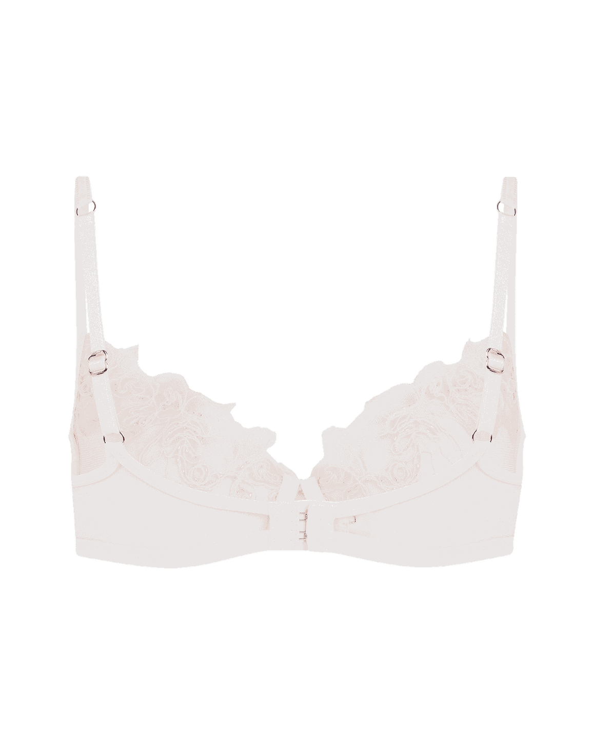Lindie Demi Cup Plunge Underwired Bra Ivory | Agent Provocateur