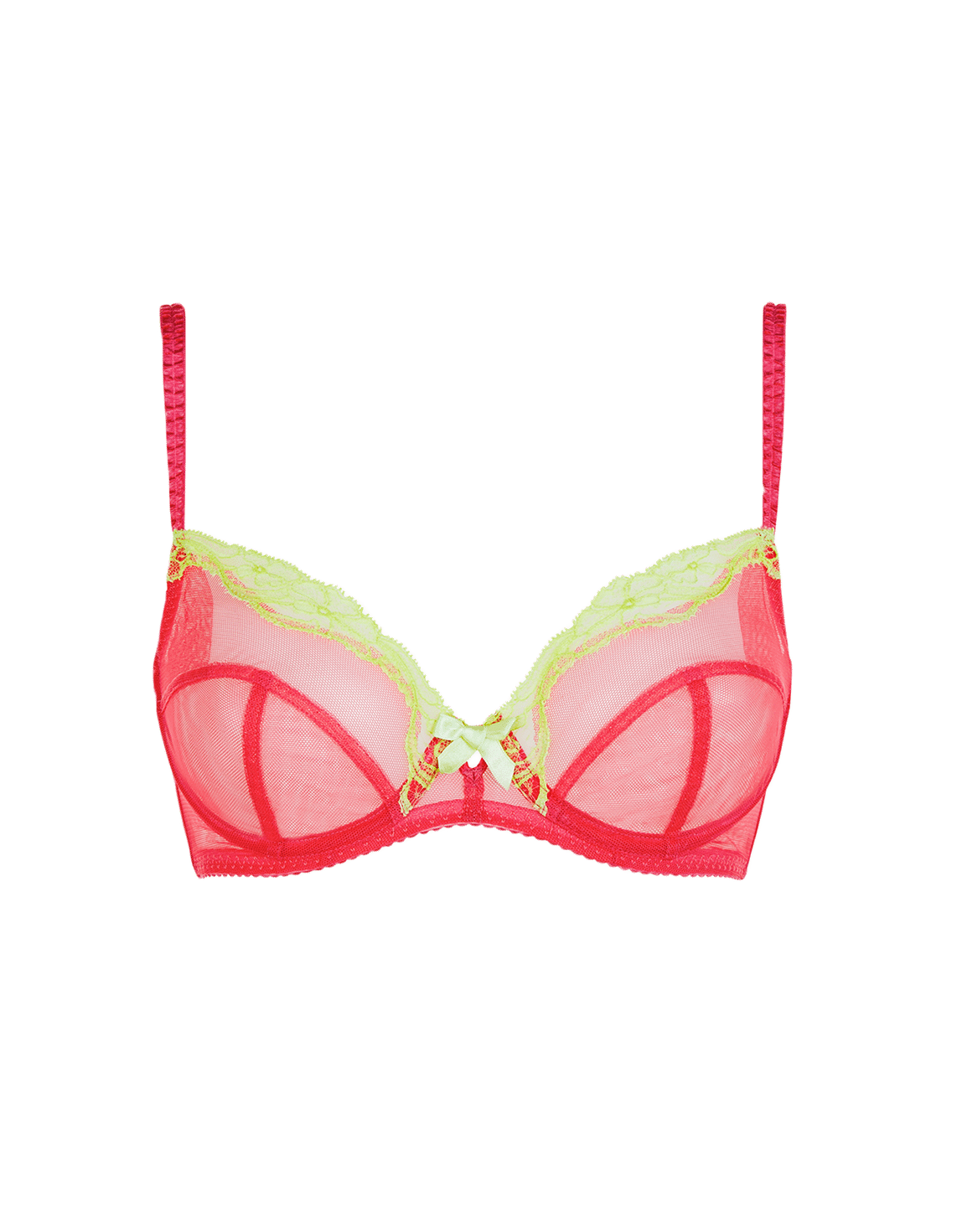 Heidi Full Cup Bra Melon/Mint | Agent Provocateur
