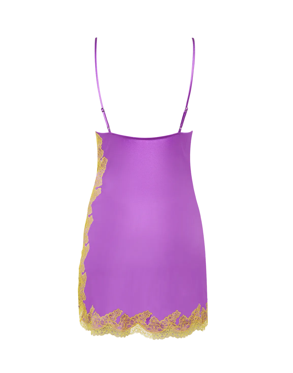 Lucie Short Slip Purple/Yellow | Agent Provocateur