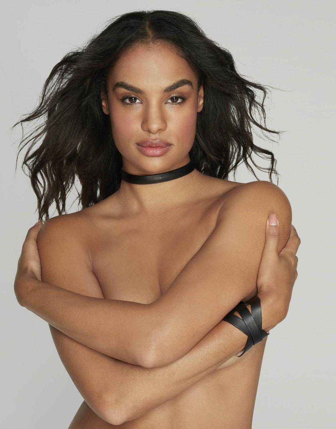 Veronika Leather Single Choker Black | Agent Provocateur
