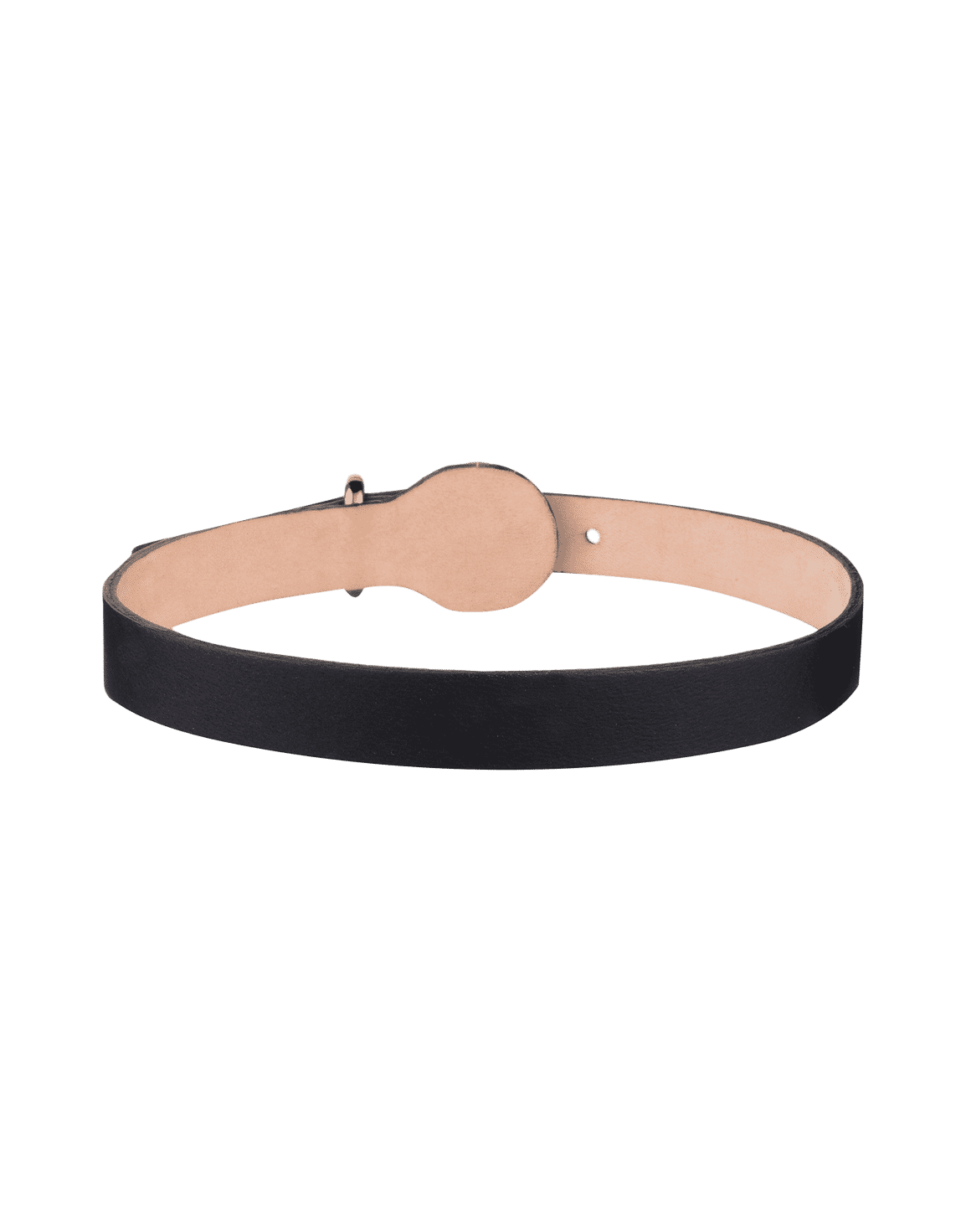 Veronika Leather Single Choker Black | Agent Provocateur
