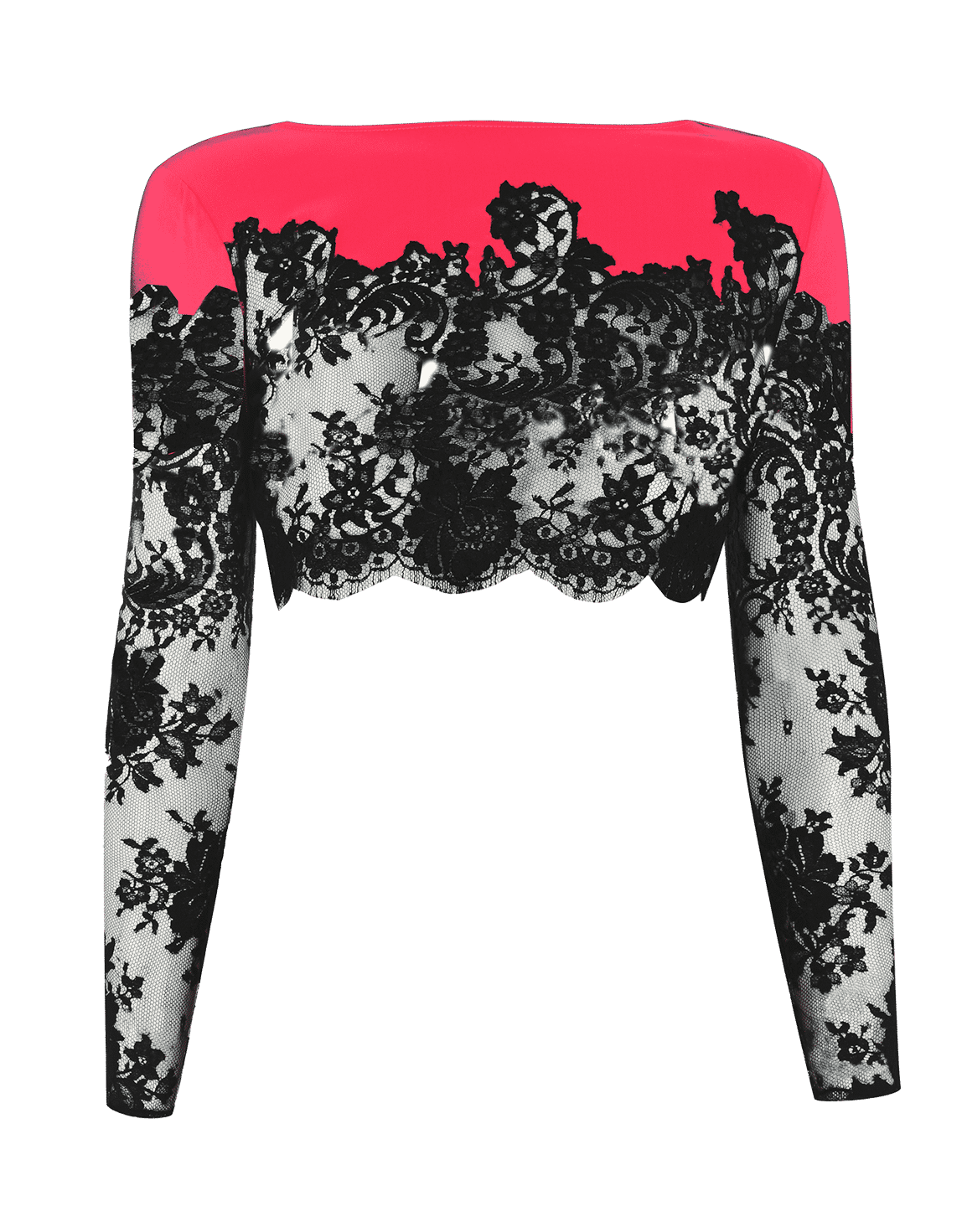 Nayeli Pyjama Top Pink/Black | Agent Provocateur