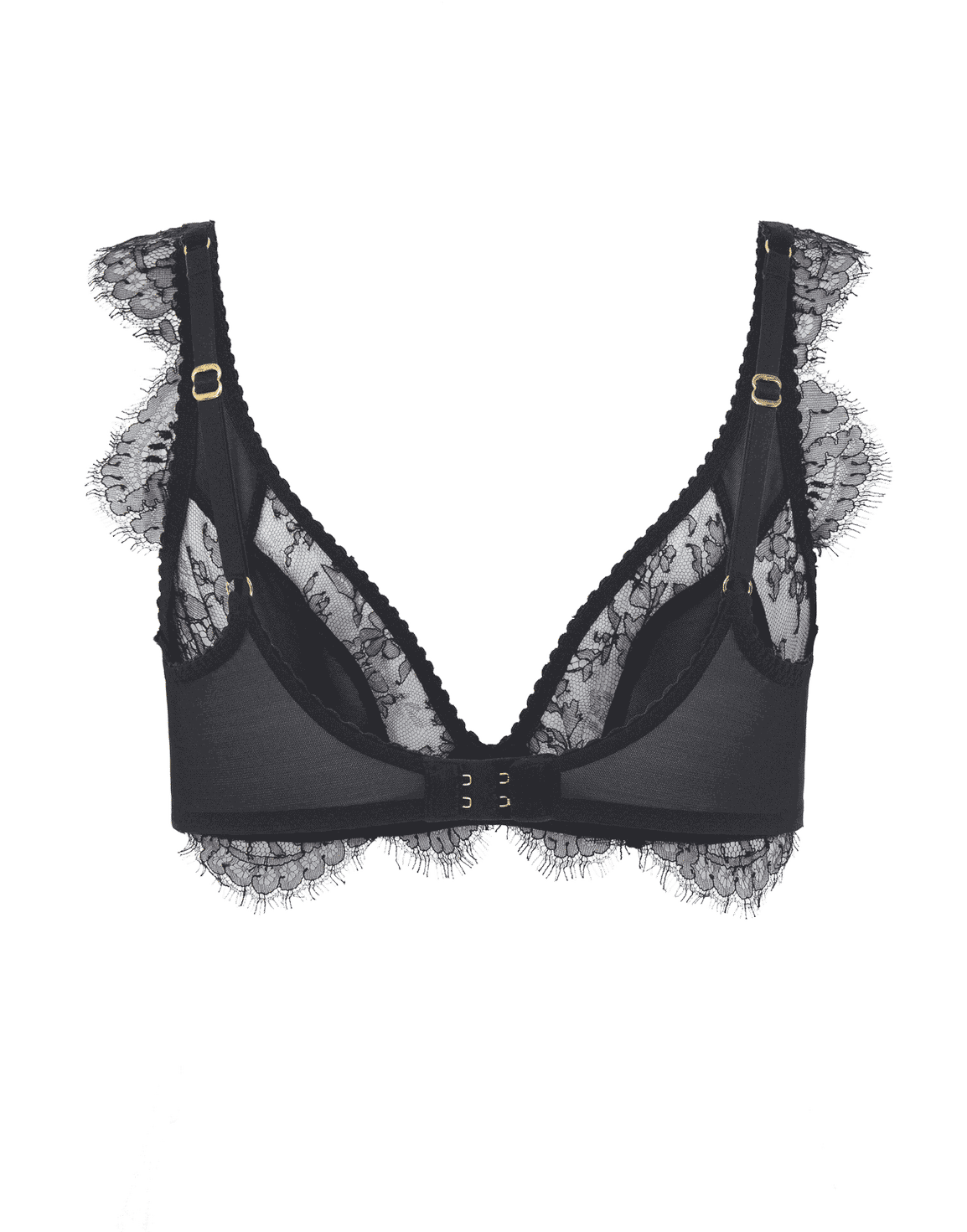 Deanna High Apex Bra Black | Agent Provocateur