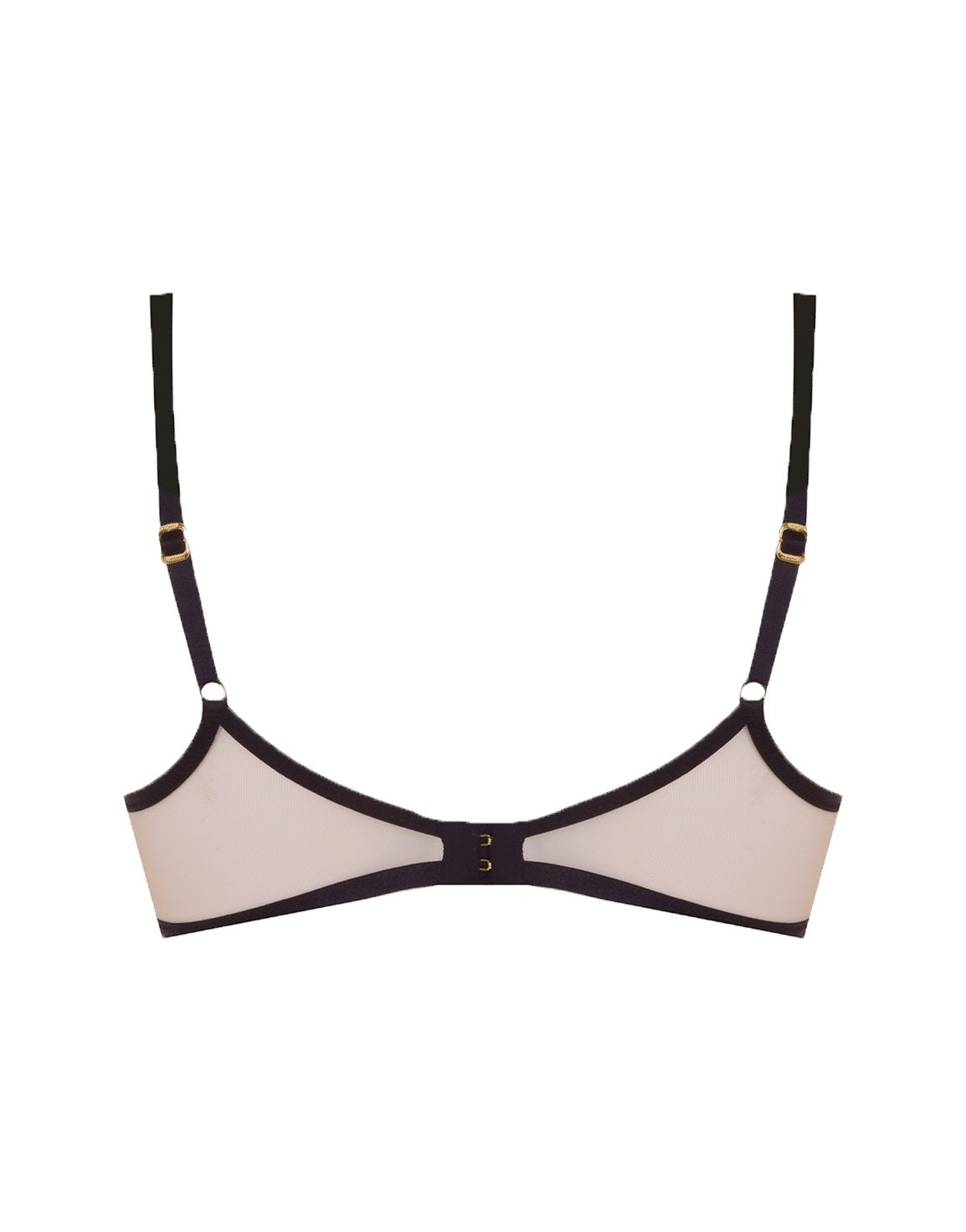 Janie High Apex Bra Black/Peach | Agent Provocateur