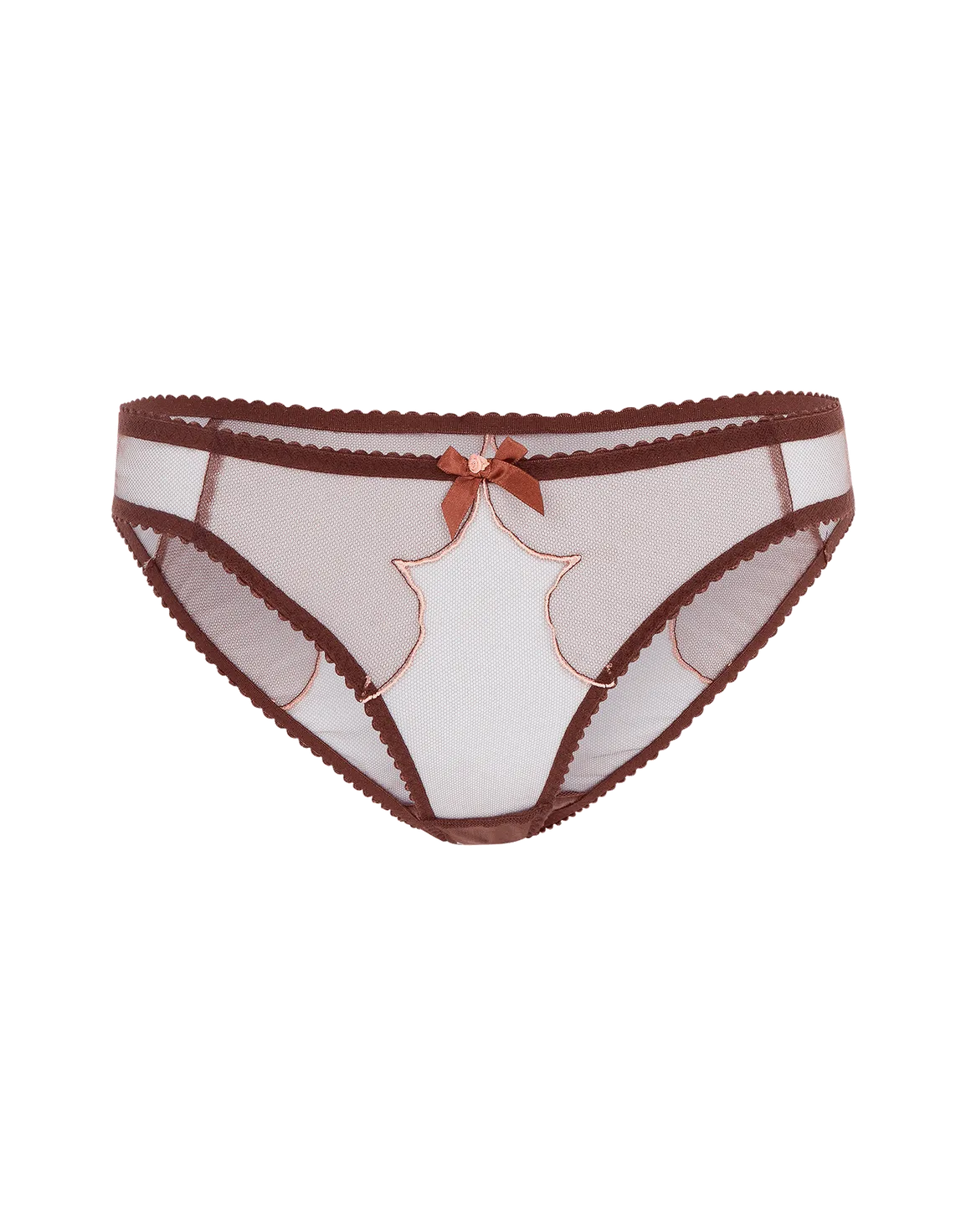 Lorna Full Brief Chestnut | Agent Provocateur
