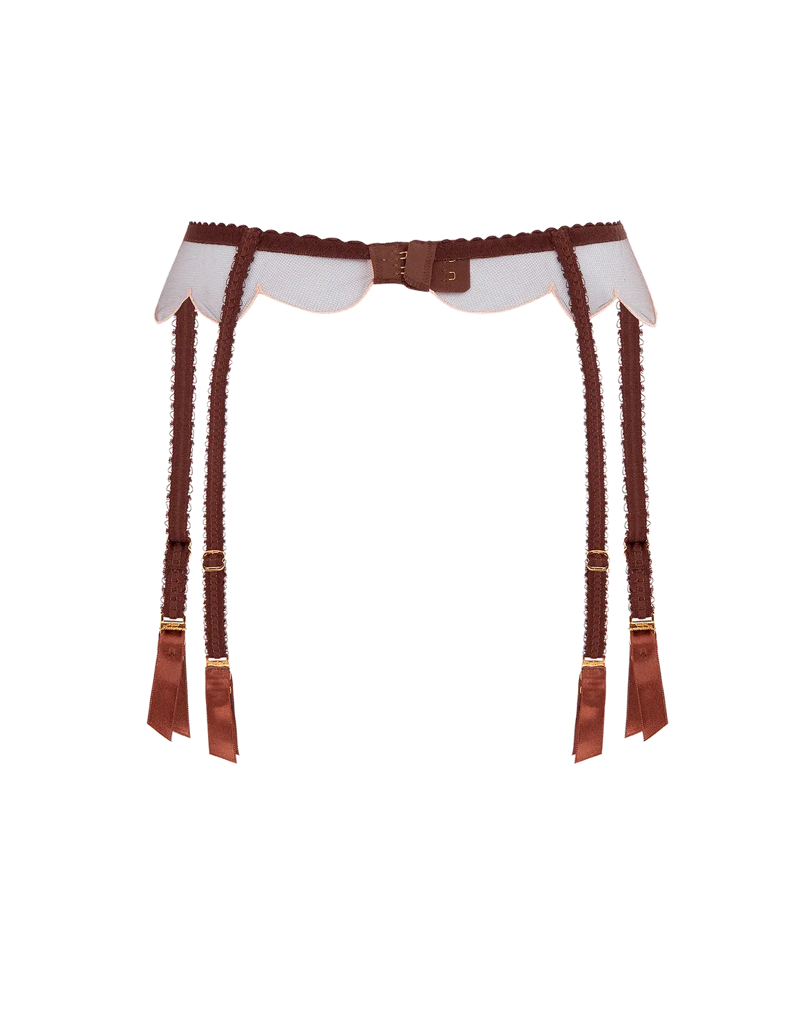 Lorna Suspender Chestnut | Agent Provocateur