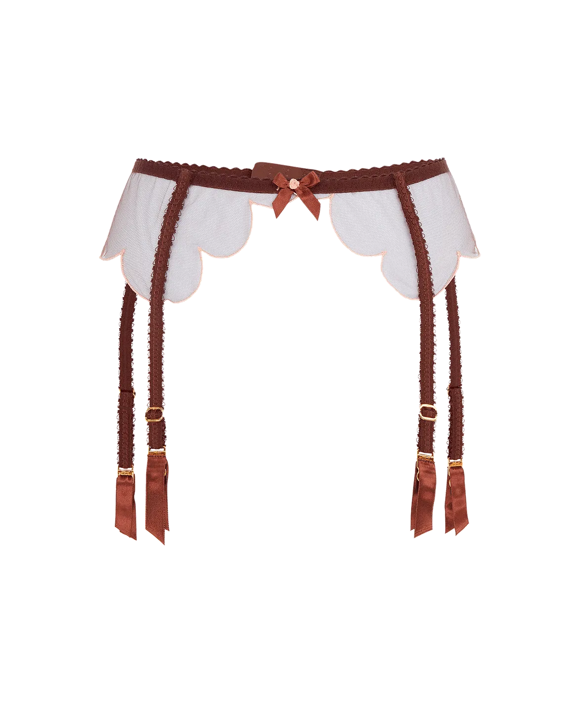 Lorna Suspender Chestnut | Agent Provocateur