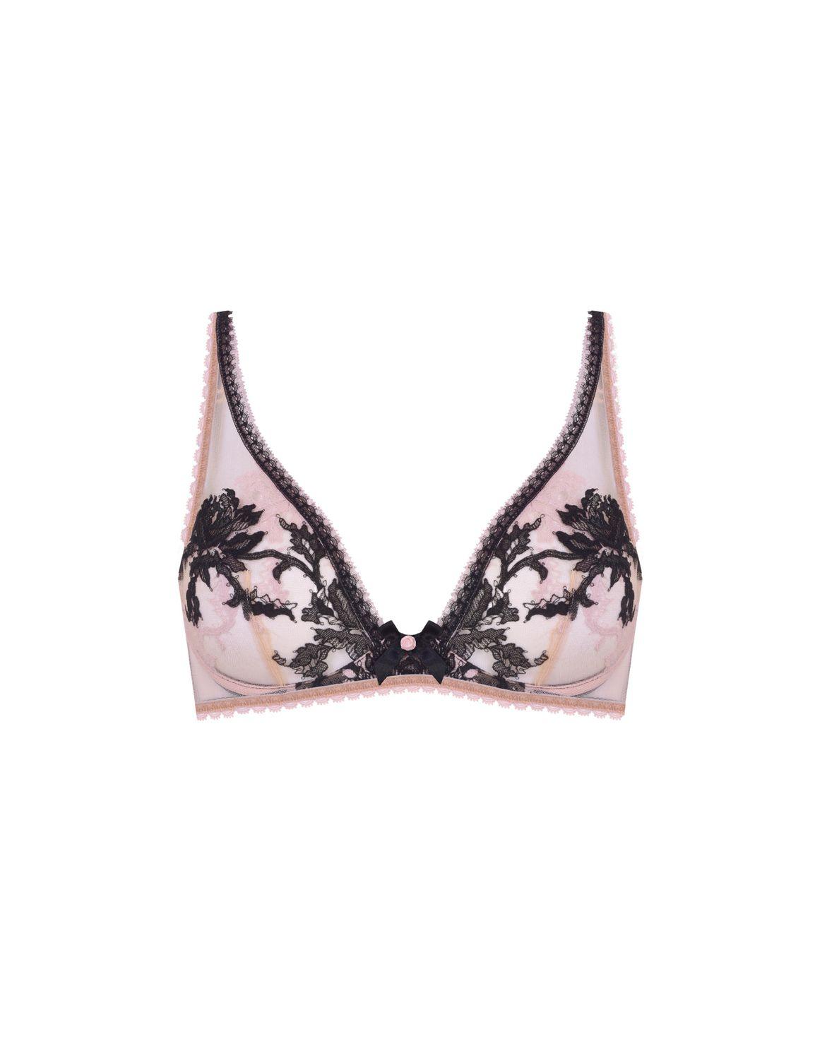 Luciela High Apex Underwired Bra Pink | Agent Provocateur