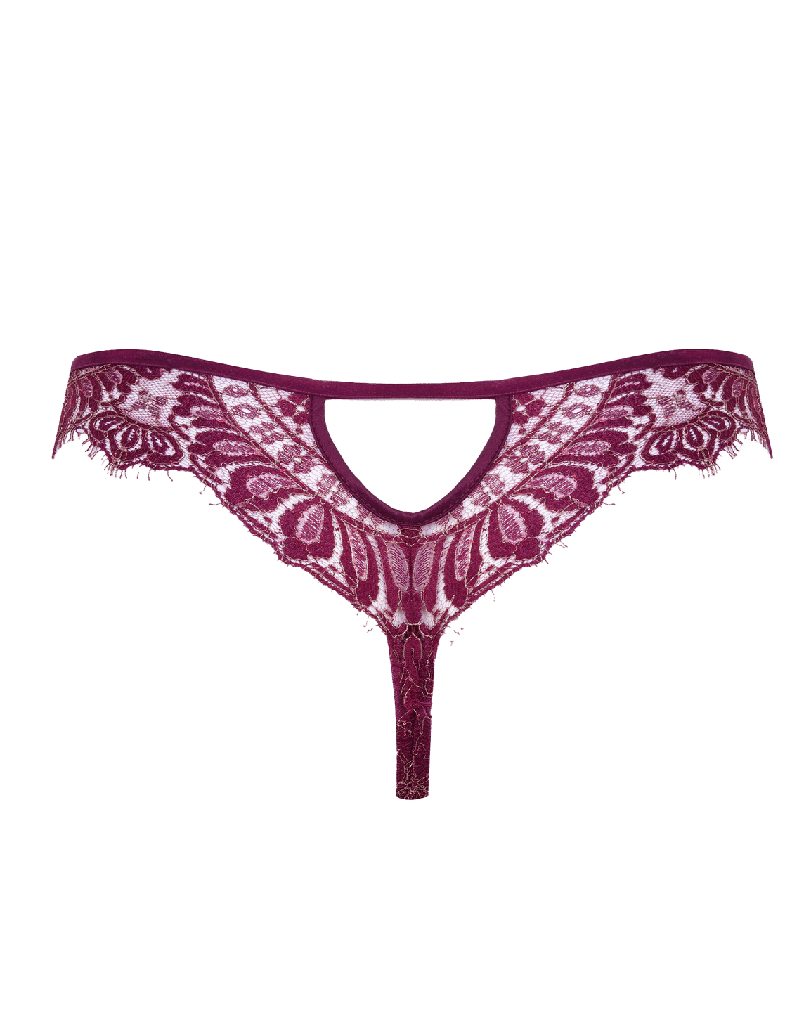 Zalia Thong Burgundy | Agent Provocateur