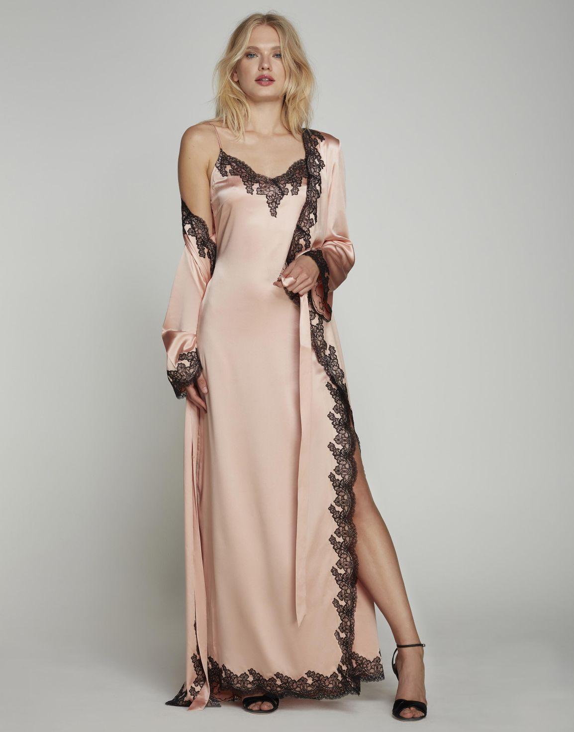 Amelea Long Gown Pink | Agent Provocateur