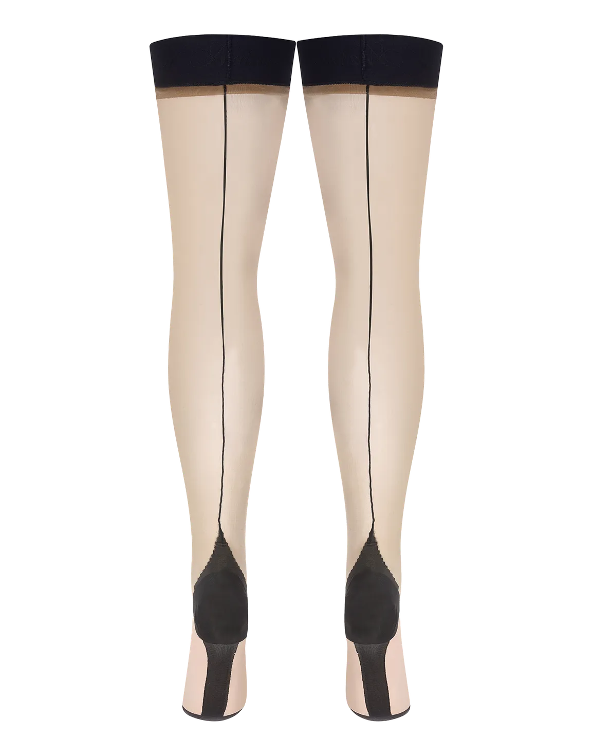 Amber Hold Ups Champagne | Agent Provocateur