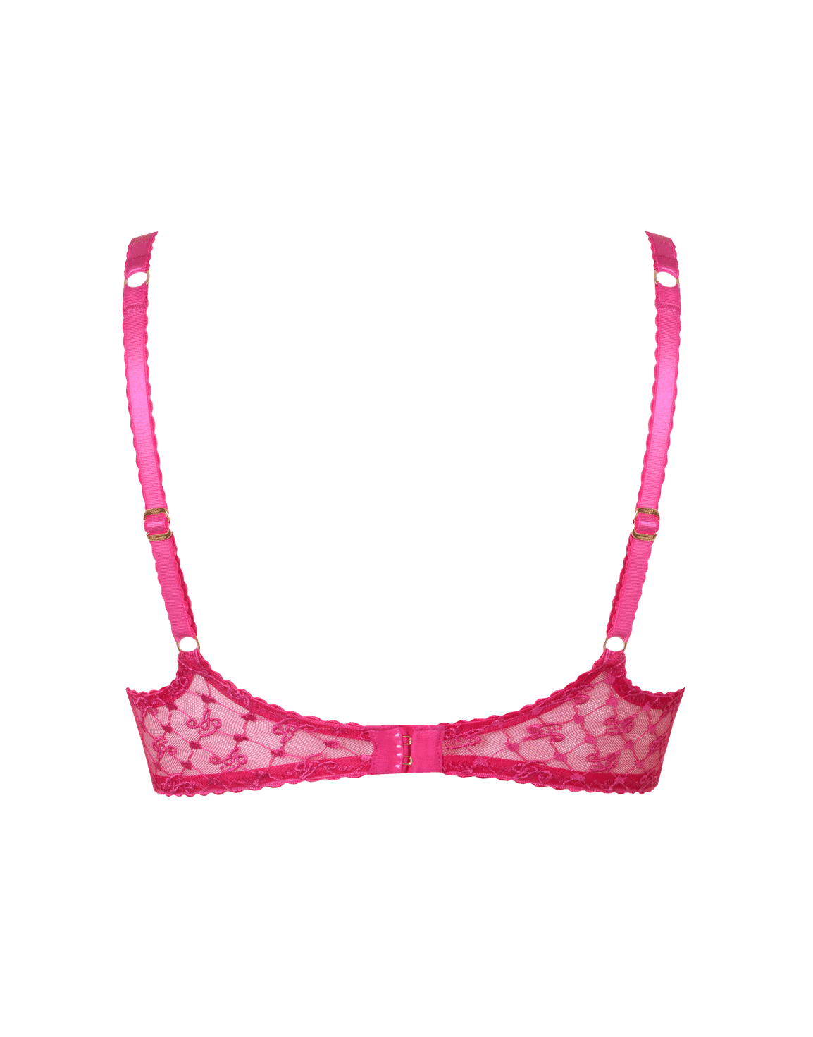 Dorotia High Apex Bra Pink | Agent Provocateur