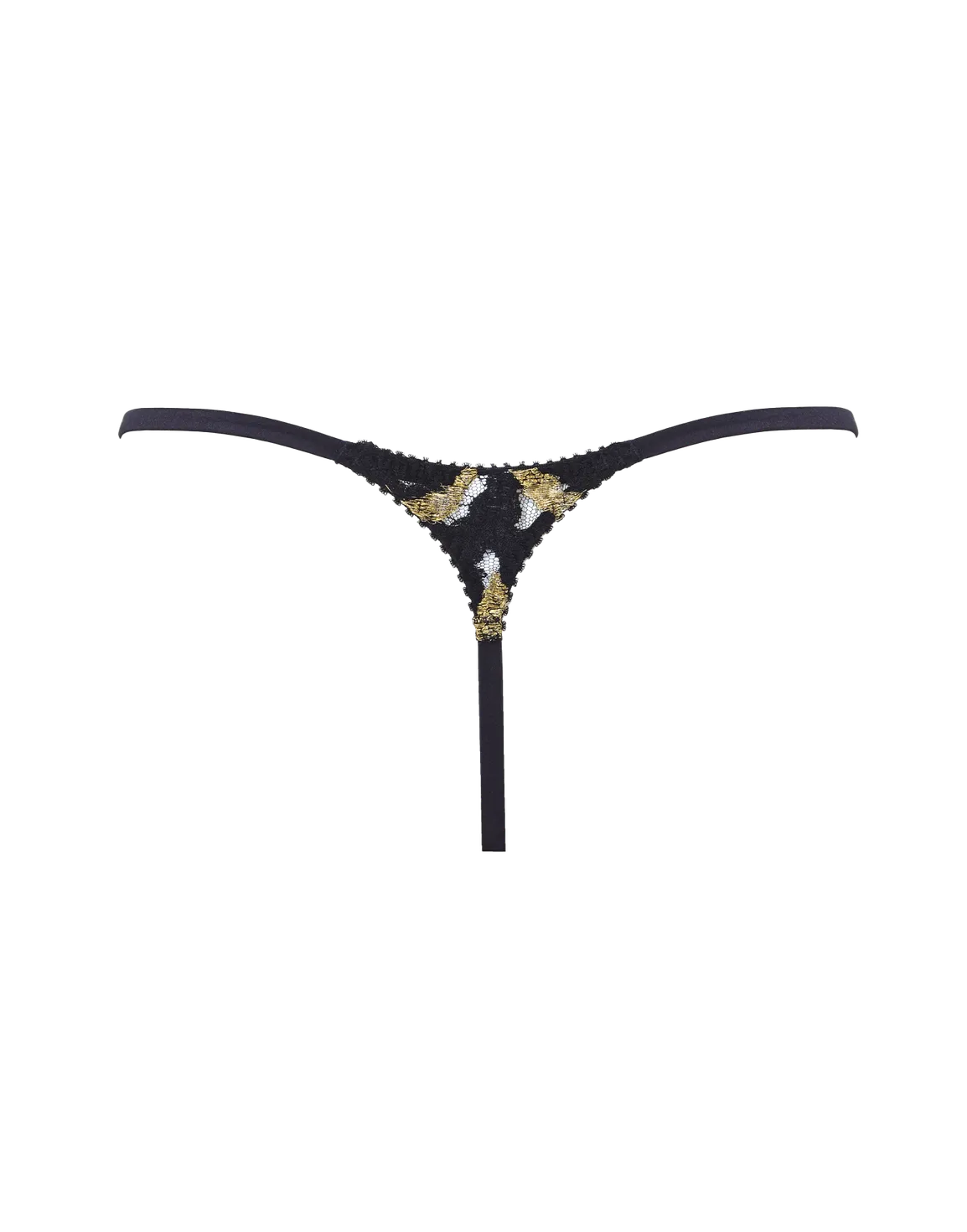 Genevieve Thong Black/Gold | Agent Provocateur