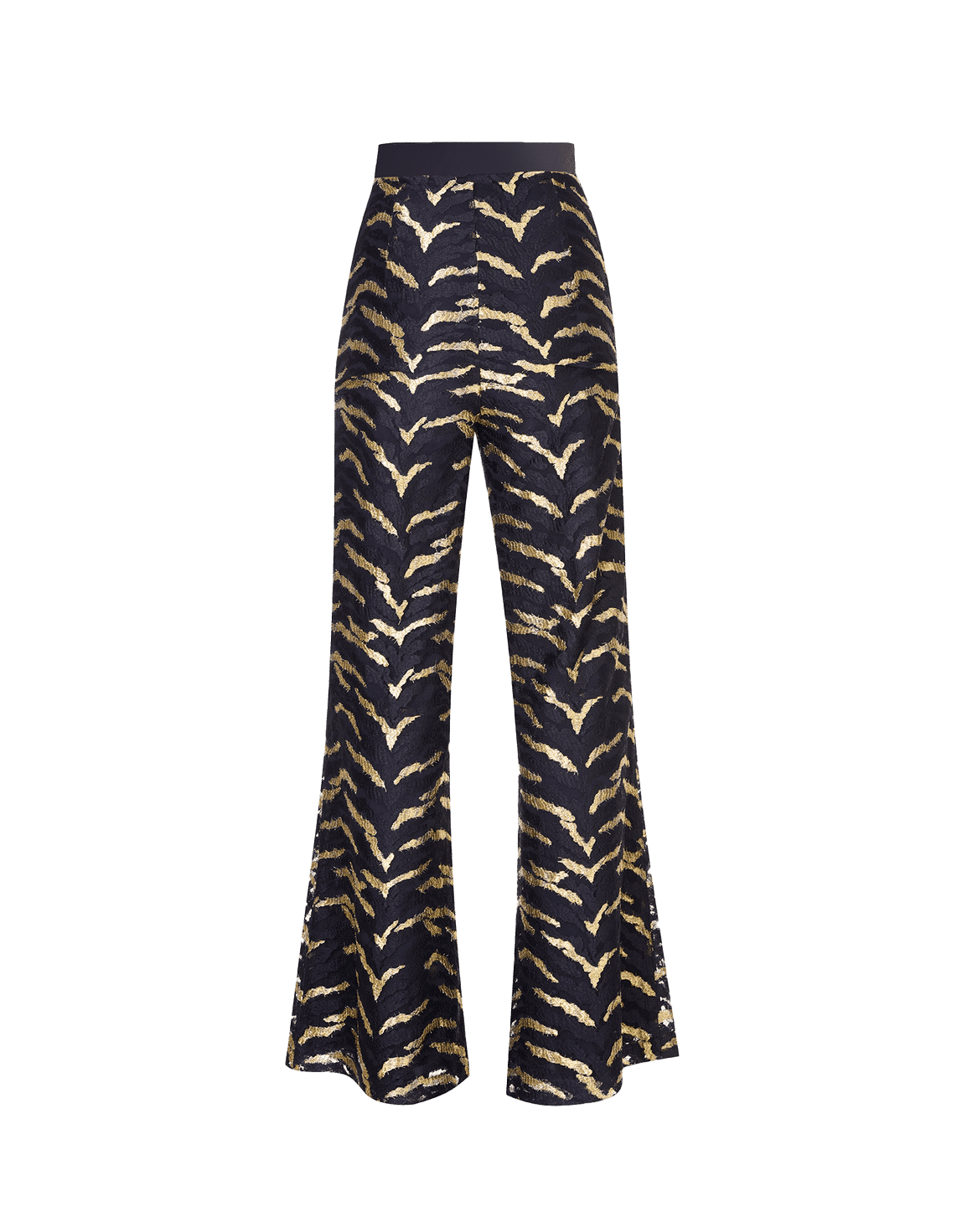 Genevieve Long Trouser Black/Gold | Agent Provocateur