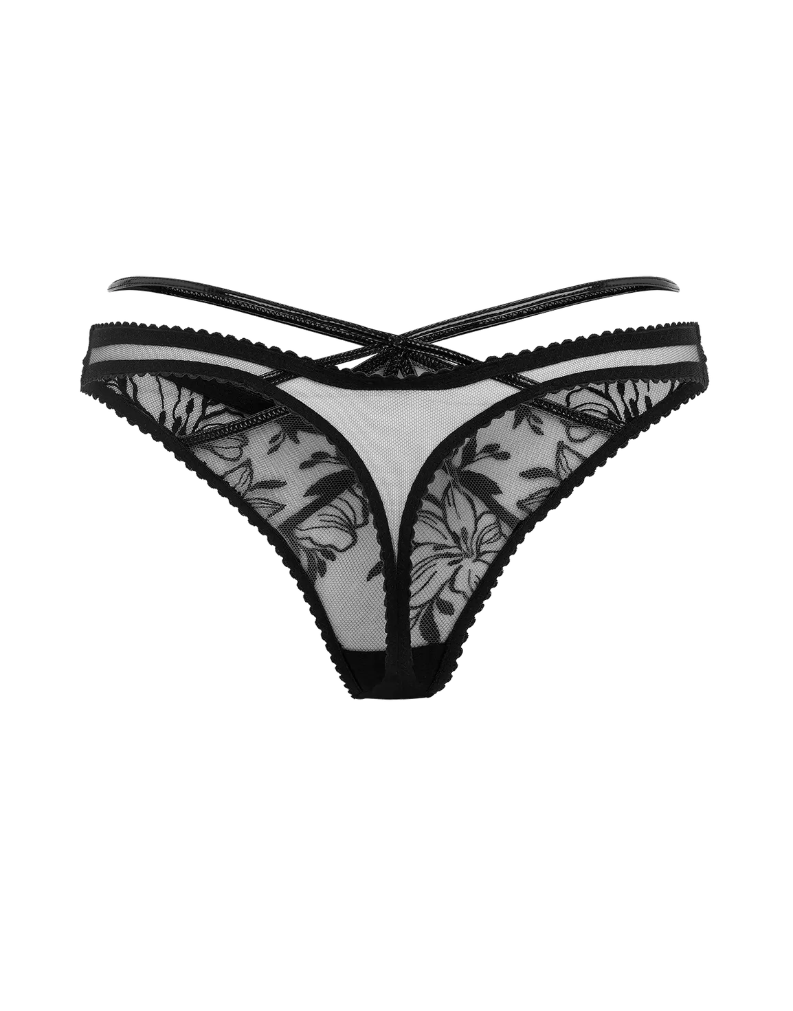 Ozella Thong Black | Agent Provocateur