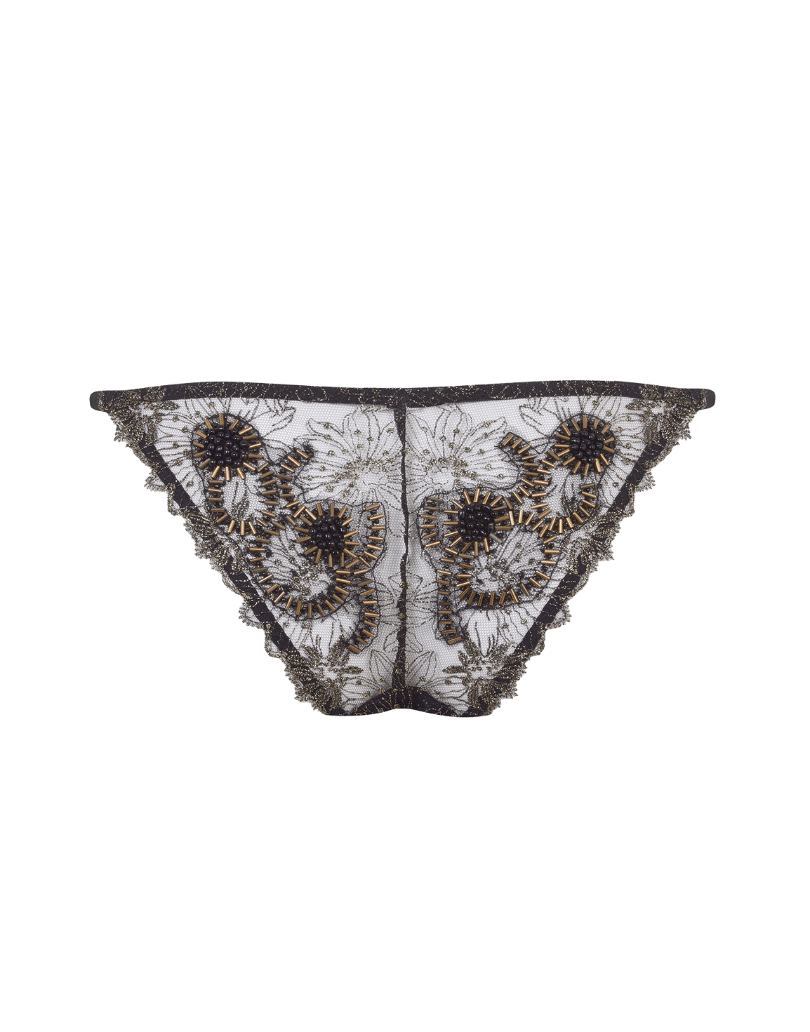 Kimiko Full Brief Black/Gold | Agent Provocateur