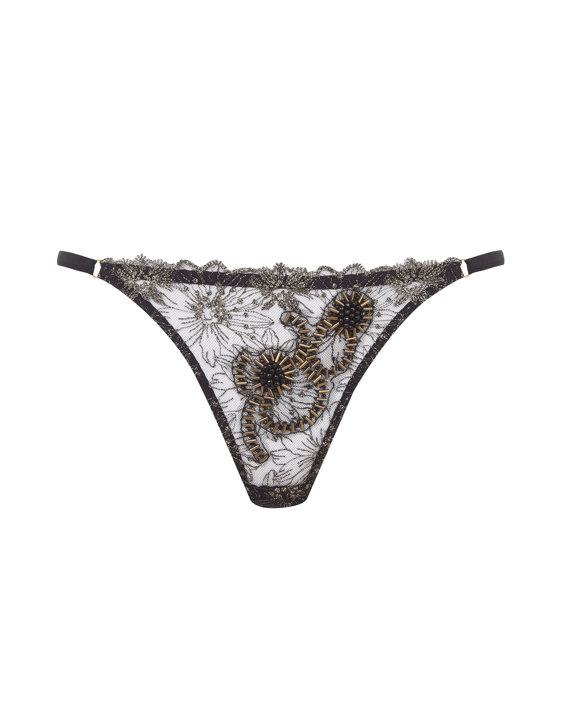 Kimiko Full Brief Black/Gold | Agent Provocateur