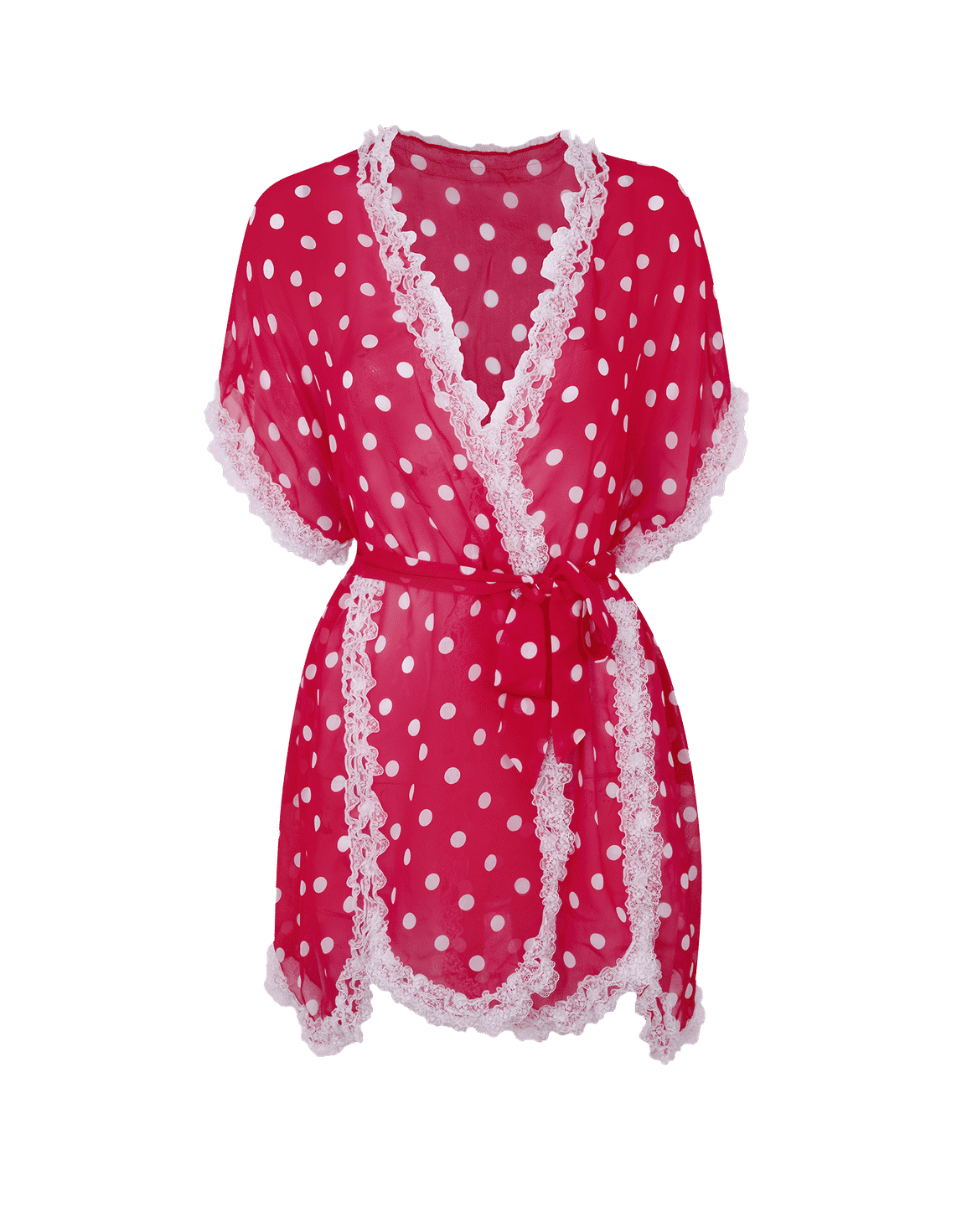 Ismay Short Gown Red | Agent Provocateur