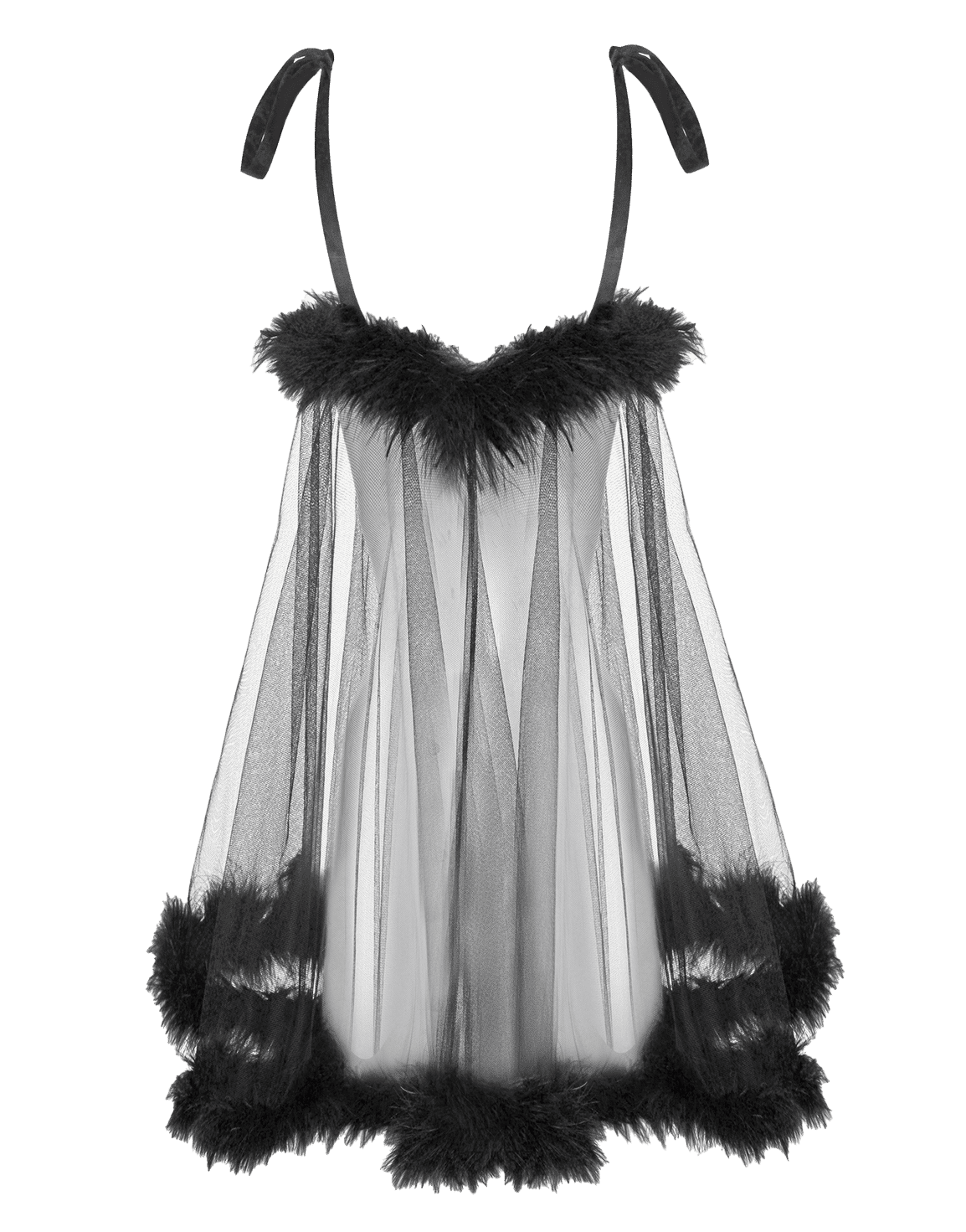 Netania Babydoll Black | Agent Provocateur