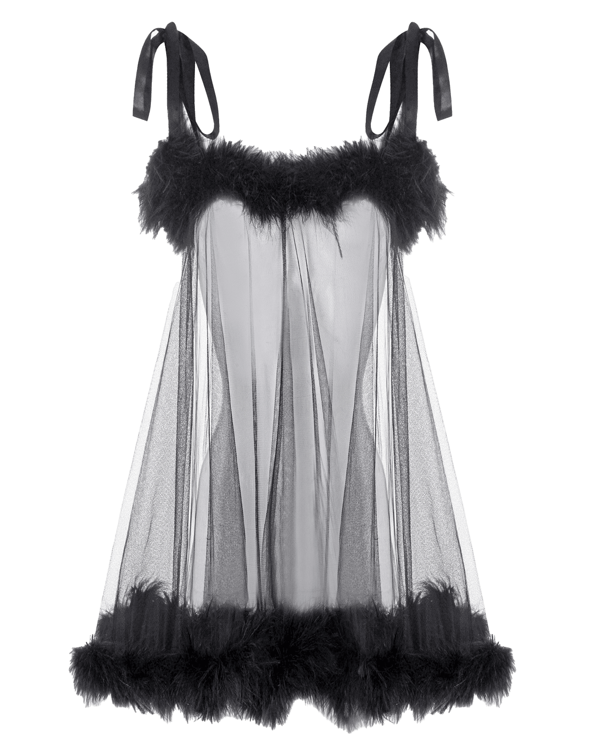 Netania Babydoll Black | Agent Provocateur
