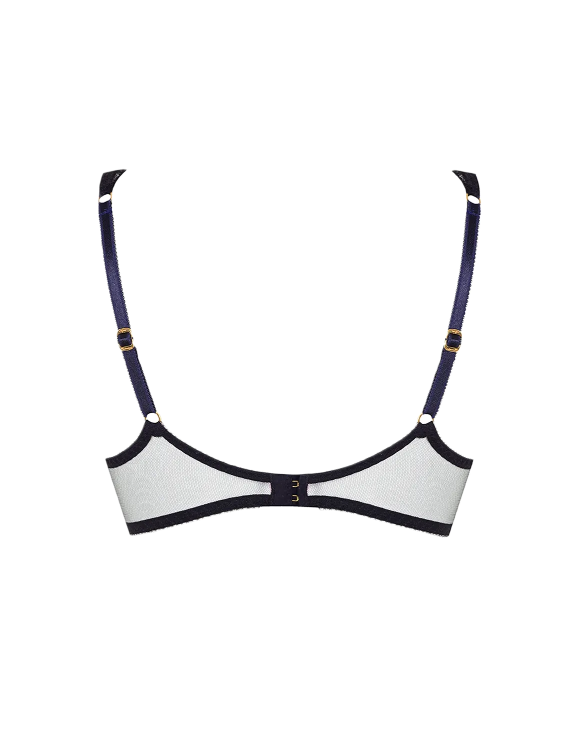 Willa Plunge Non Padded Bra Black | Agent Provocateur
