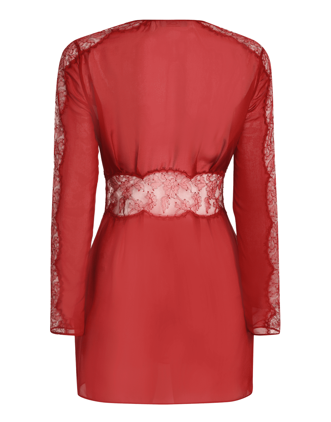 Willa Short Dressing Gown Red | Agent Provocateur