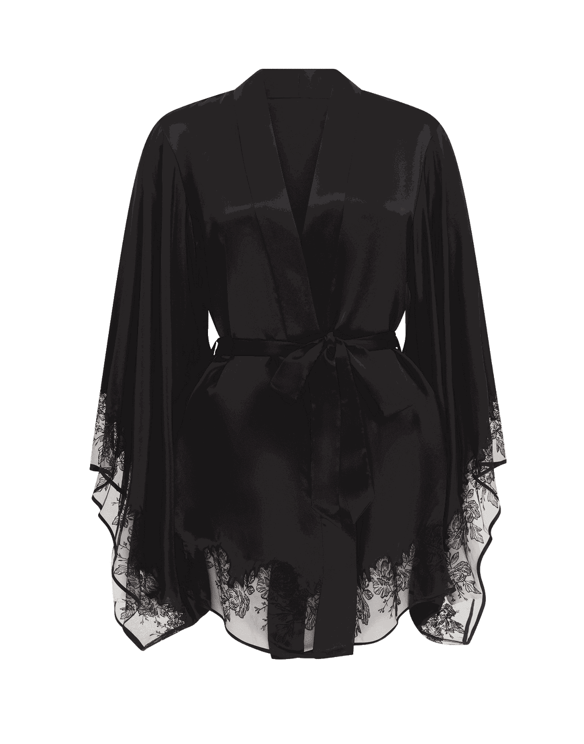 Gloria Kimono Black | Agent Provocateur