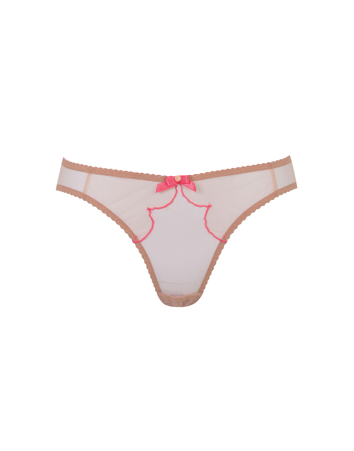 Lorna Full Brief Nude/Pink | Agent Provocateur