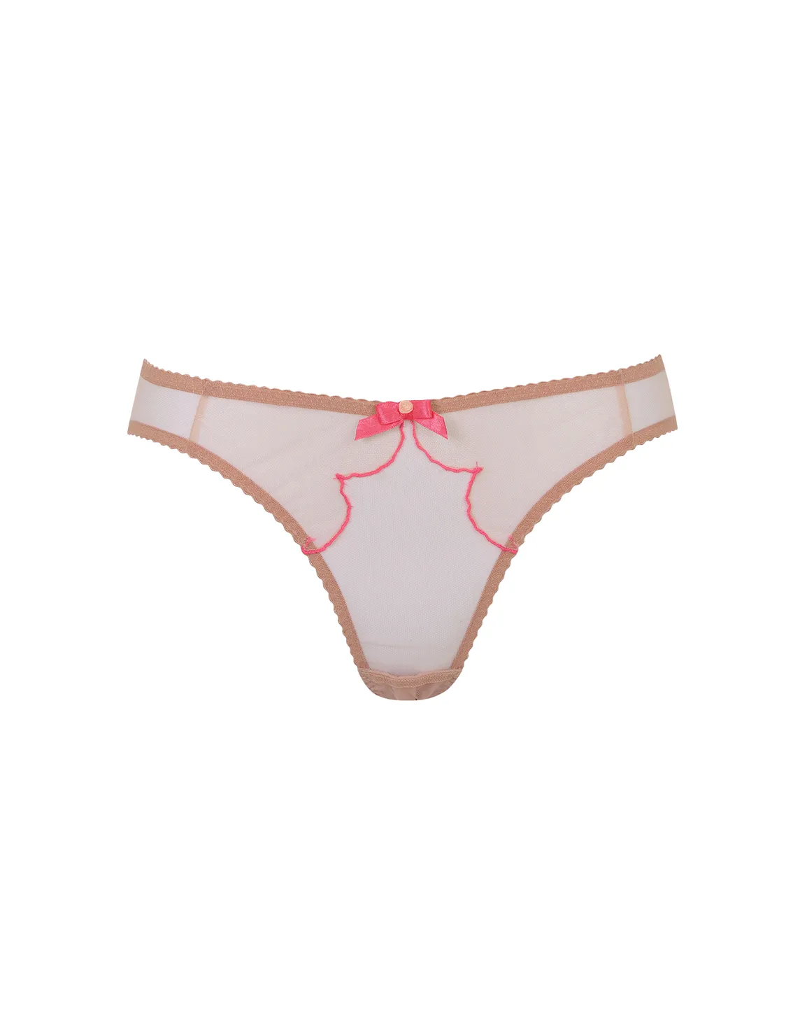 Lorna Full Brief Nude/Pink | Agent Provocateur