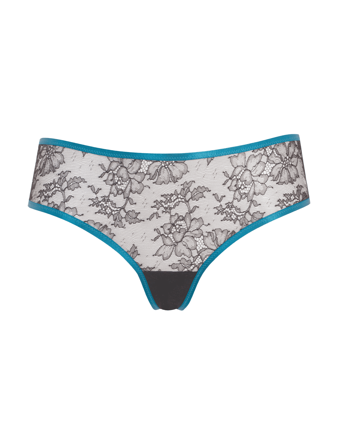 Mariyah Thong Black/Teal | Agent Provocateur