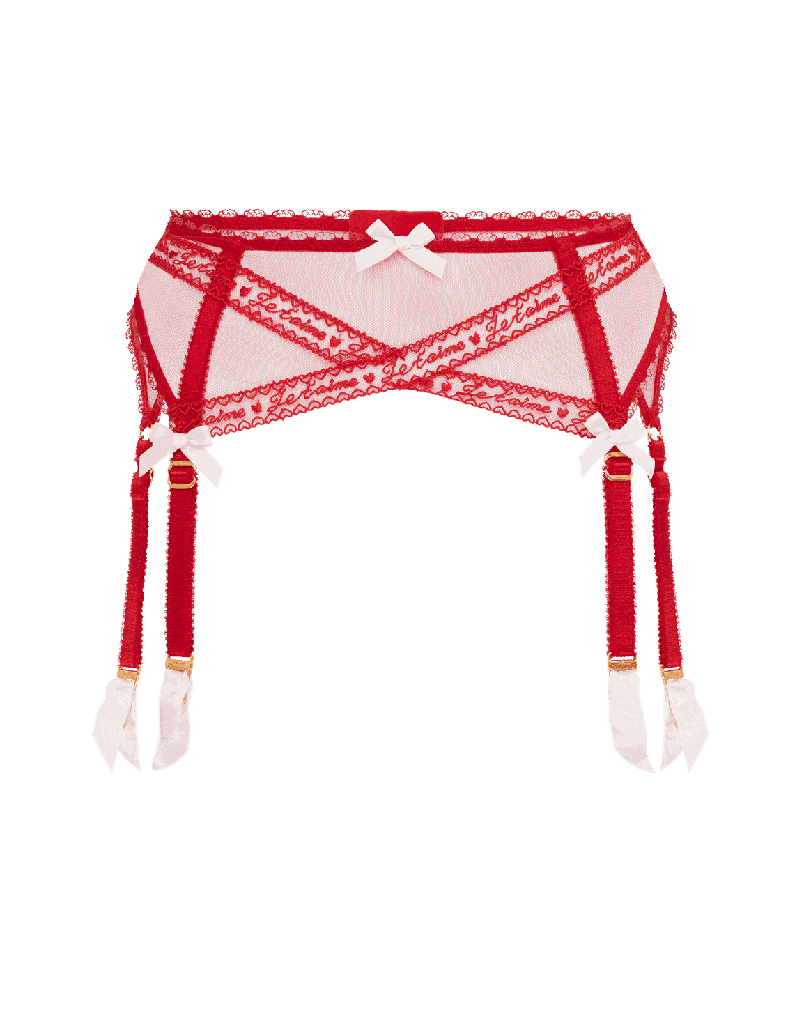 Edita Suspender Red | Agent Provocateur
