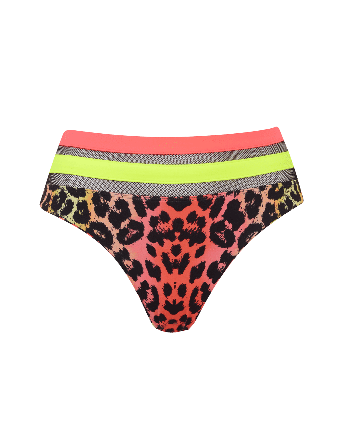 Zenaya Bikini Bottom Leopard/Neon | Agent Provocateur
