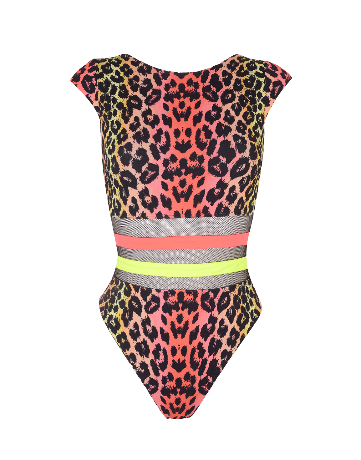 Zenaya Swimsuit Leopard/Neon | Agent Provocateur