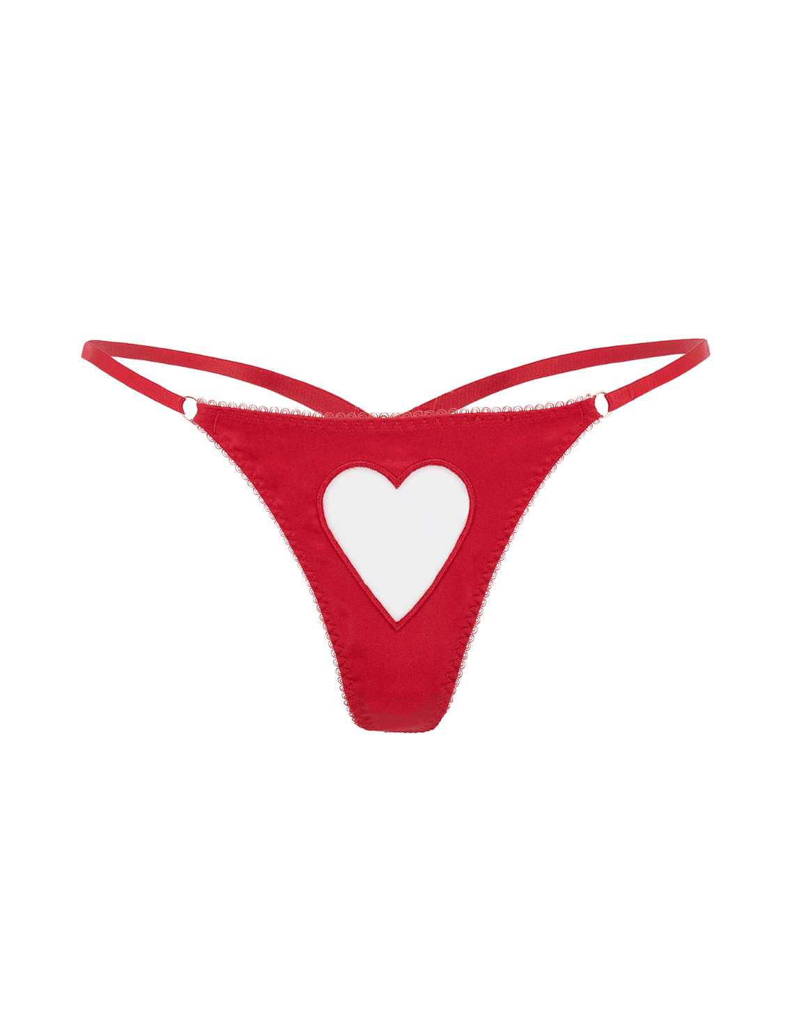 ETTIE SILK THONG Red | Agent Provocateur