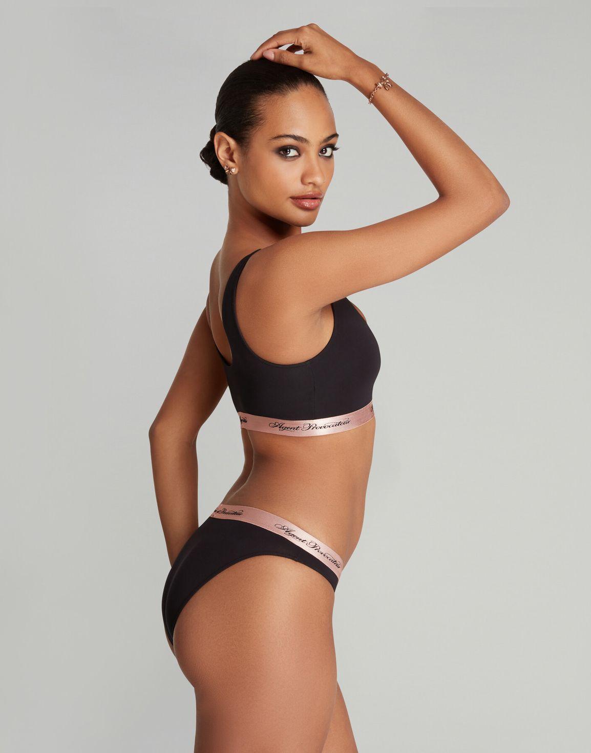 Clea Full Brief Black | Agent Provocateur